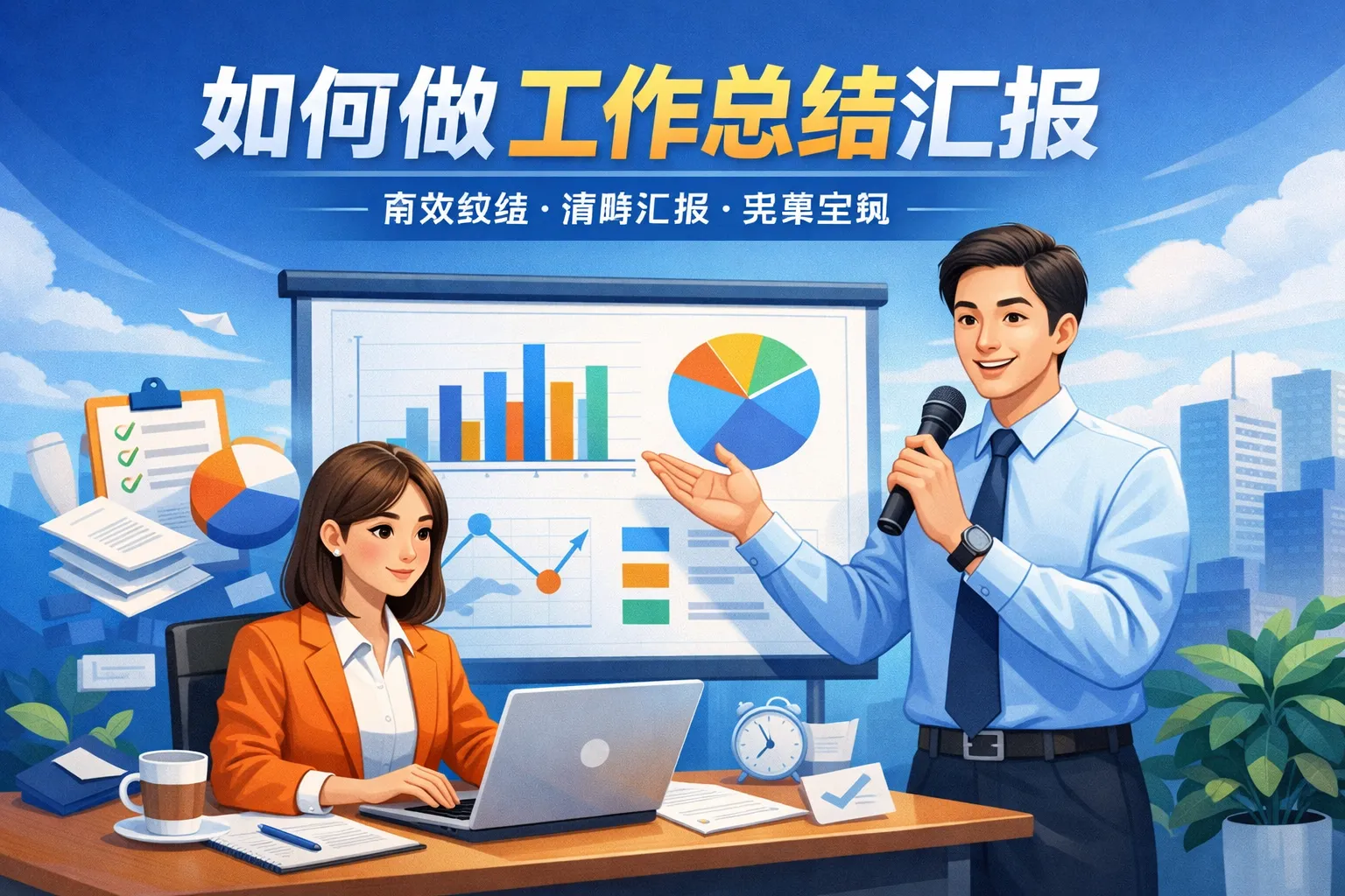 如何做工作总结汇报