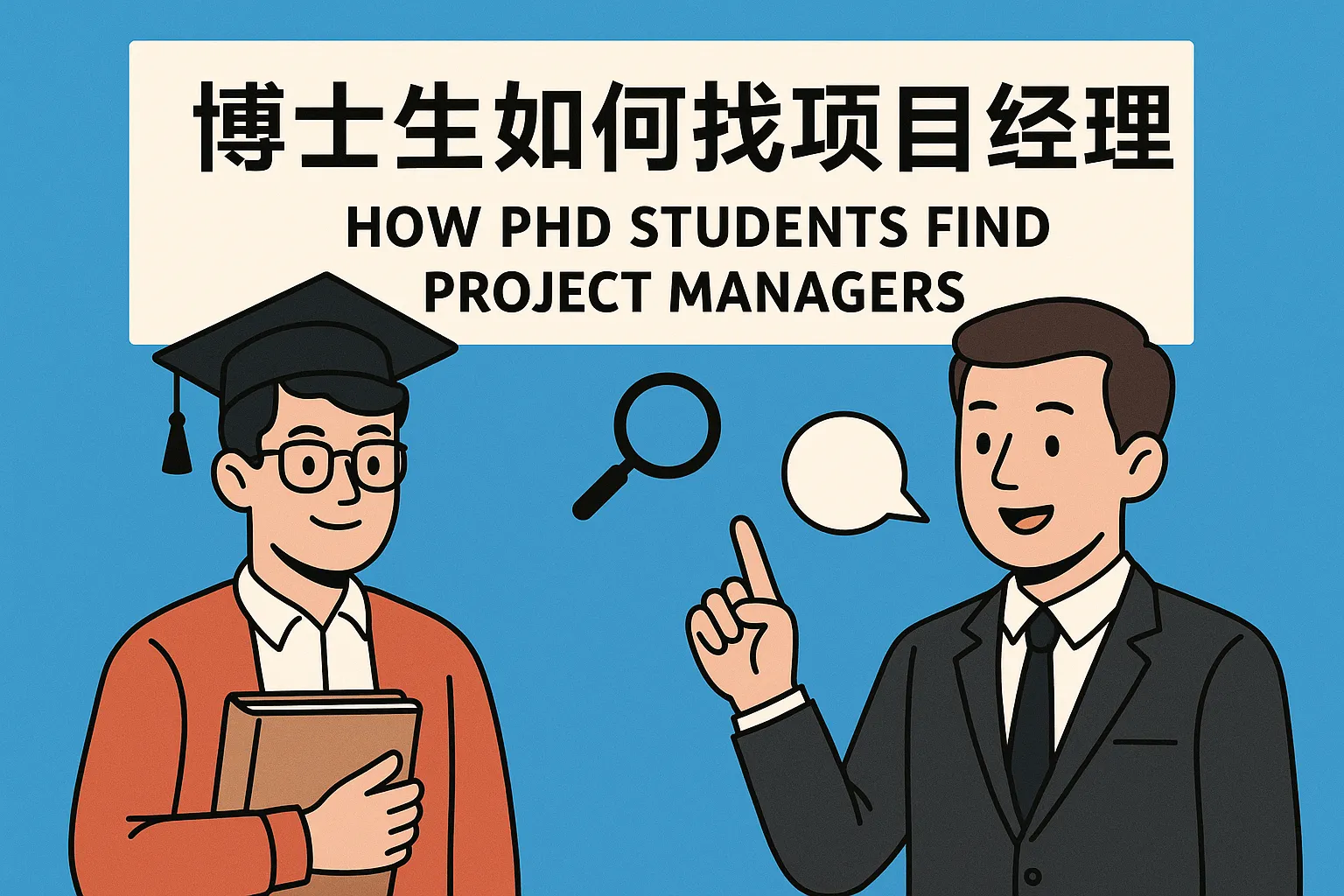 博士生如何找项目经理