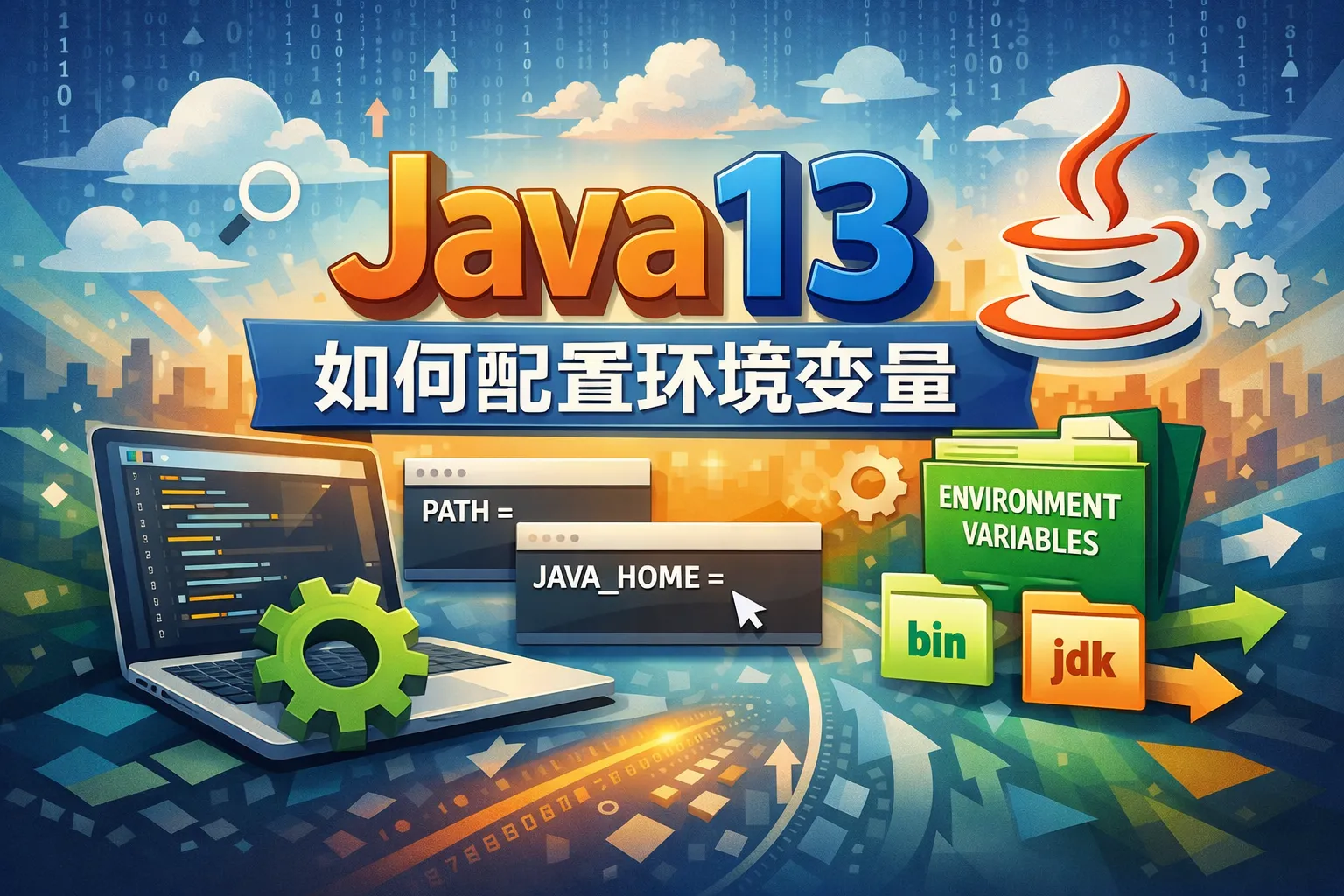 Java13如何配置环境变量