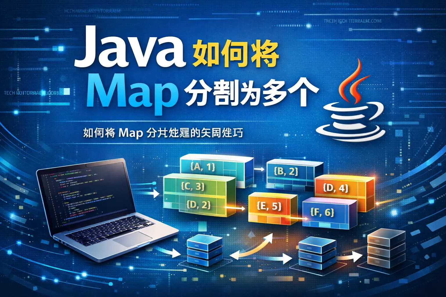 java如何将map分割为多个