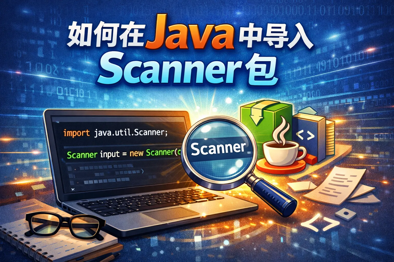 如何在java中导入scanner包
