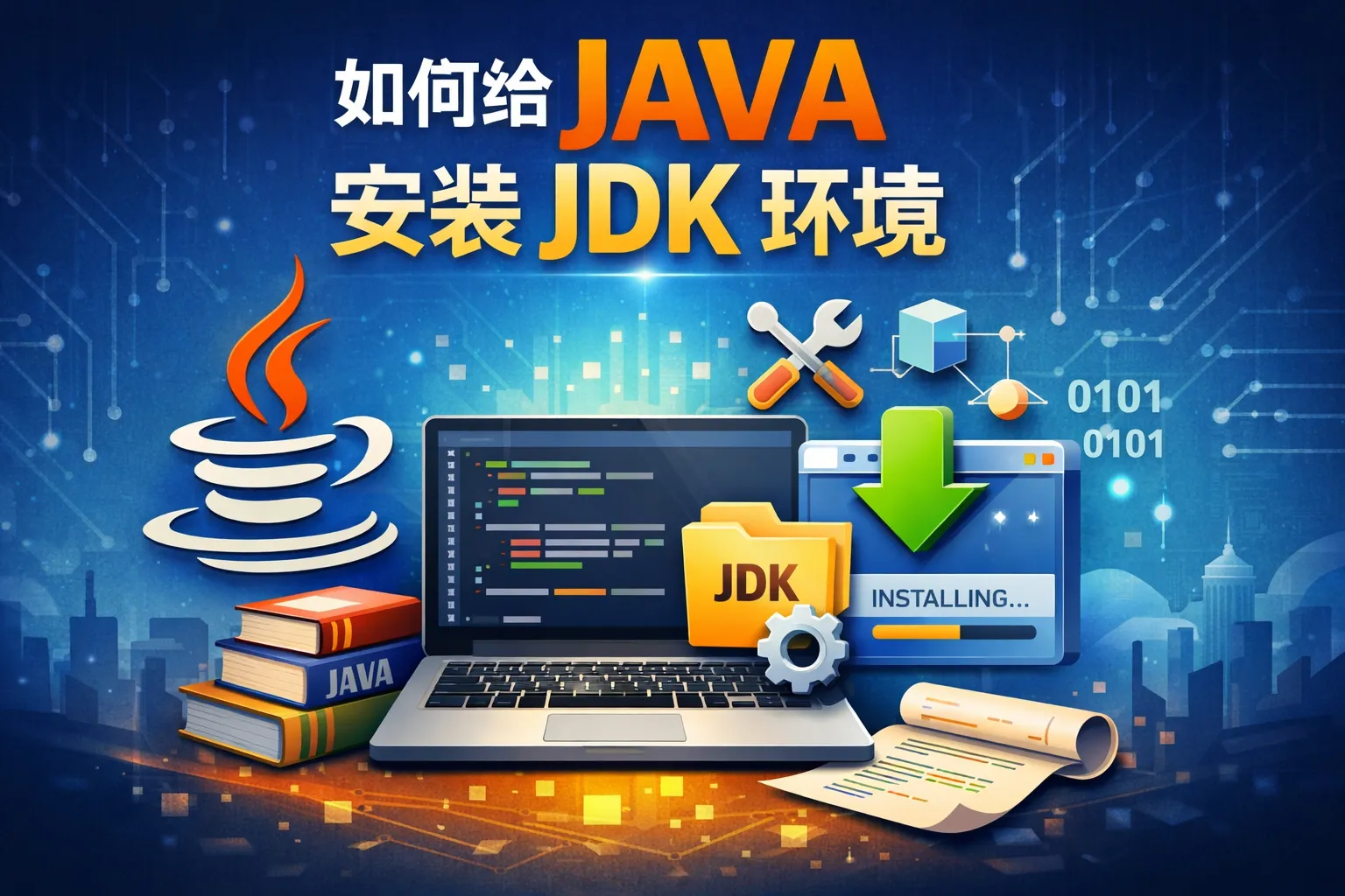 如何给JAVA安装jdk环境