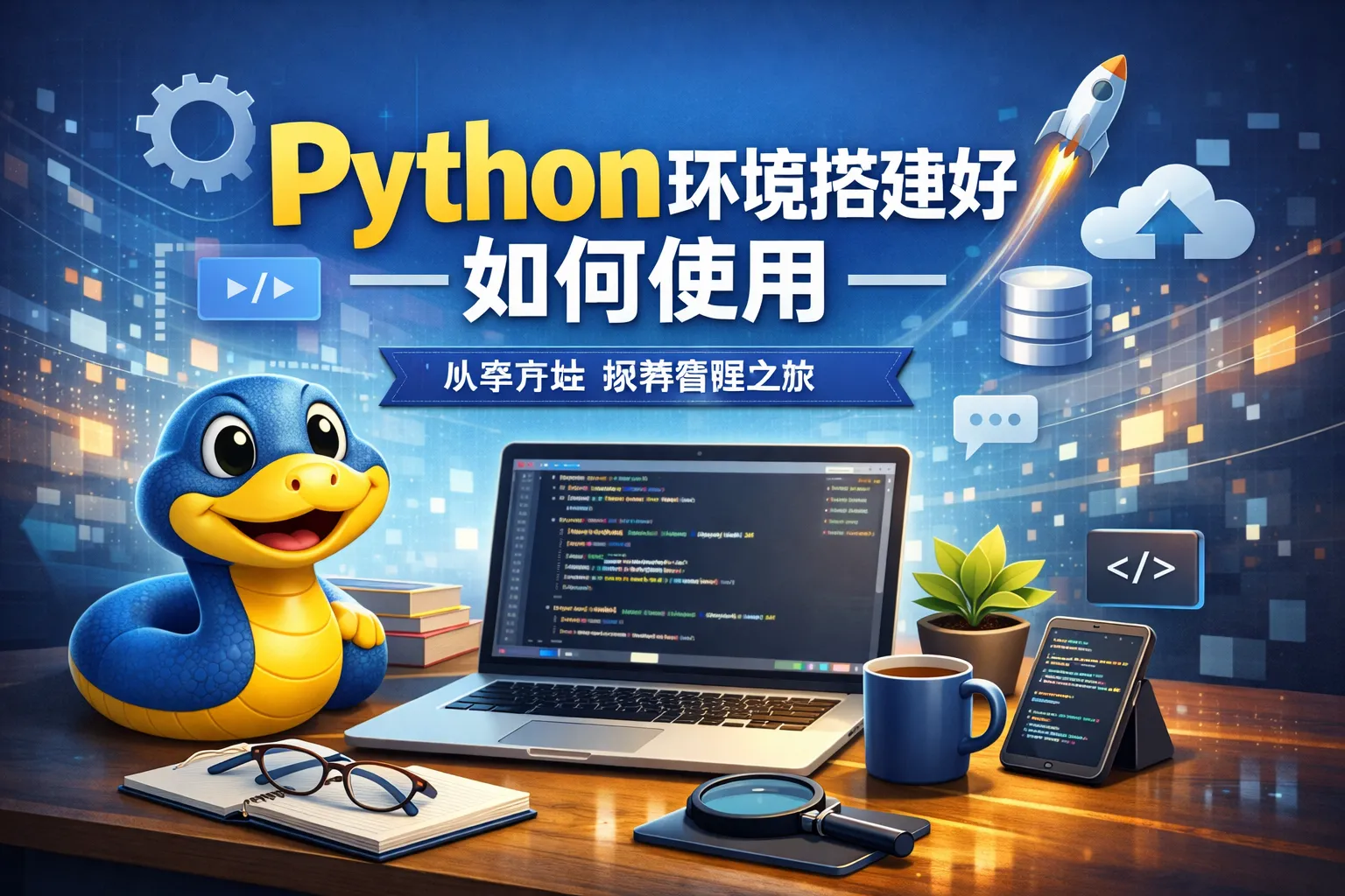 python环境搭建好如何使用