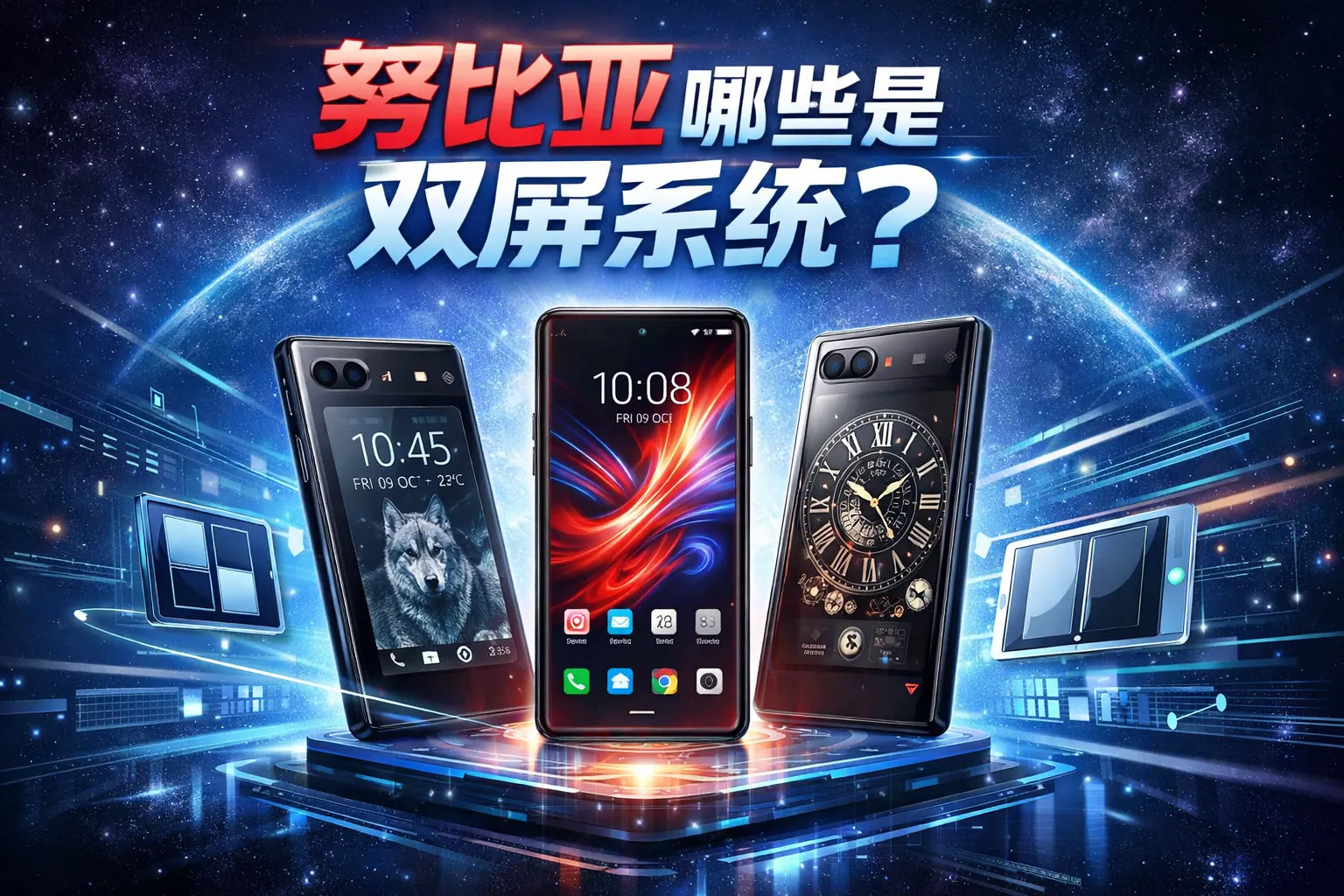 努比亚哪些是双屏系统