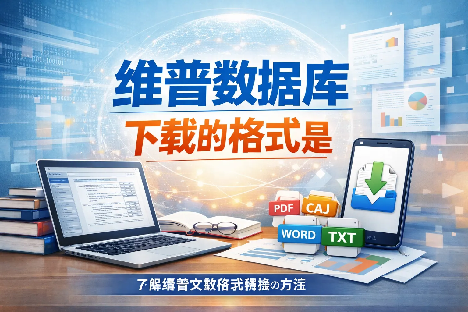 维普数据库下载的格式是