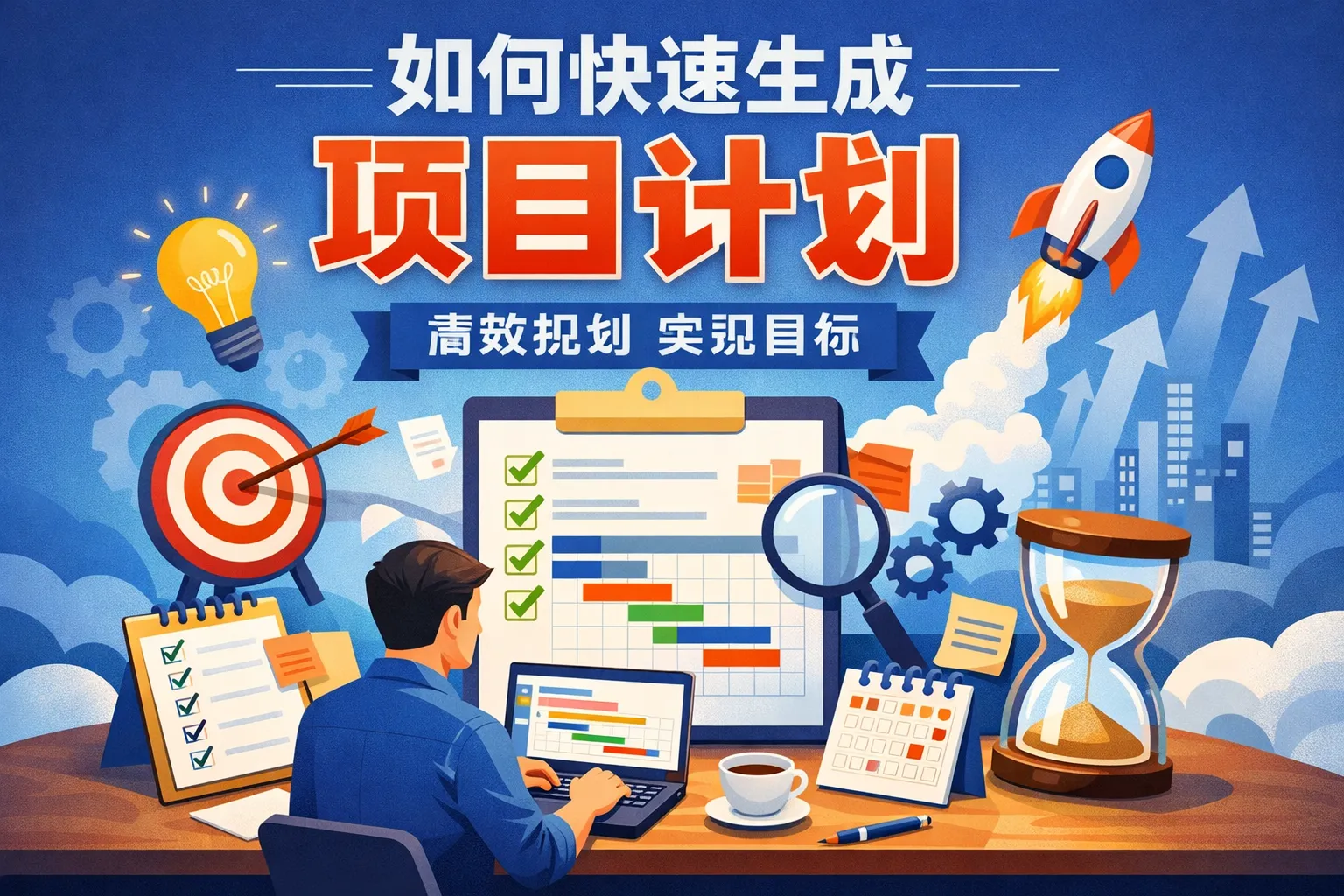 如何快速生成项目计划