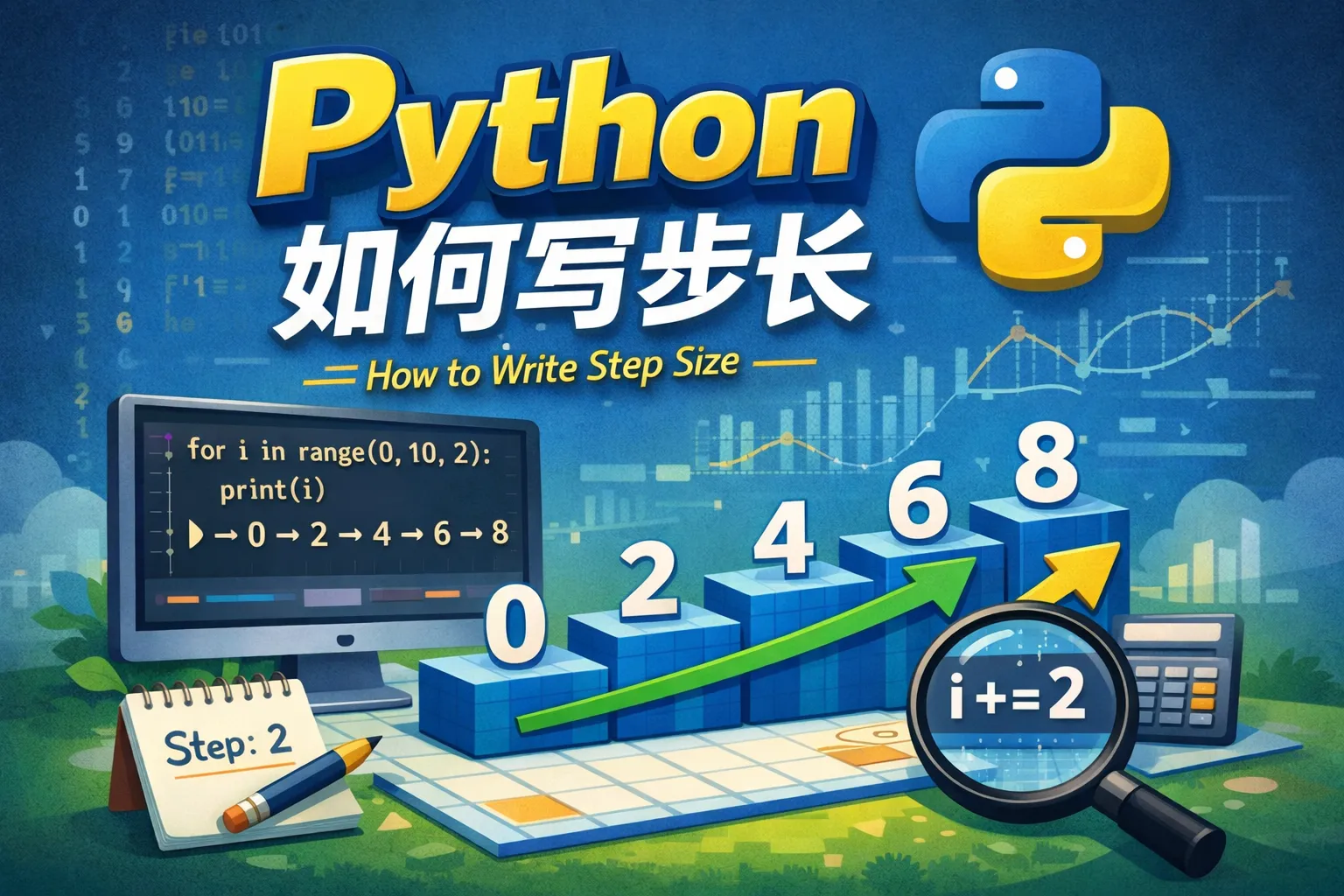python 如何写步长