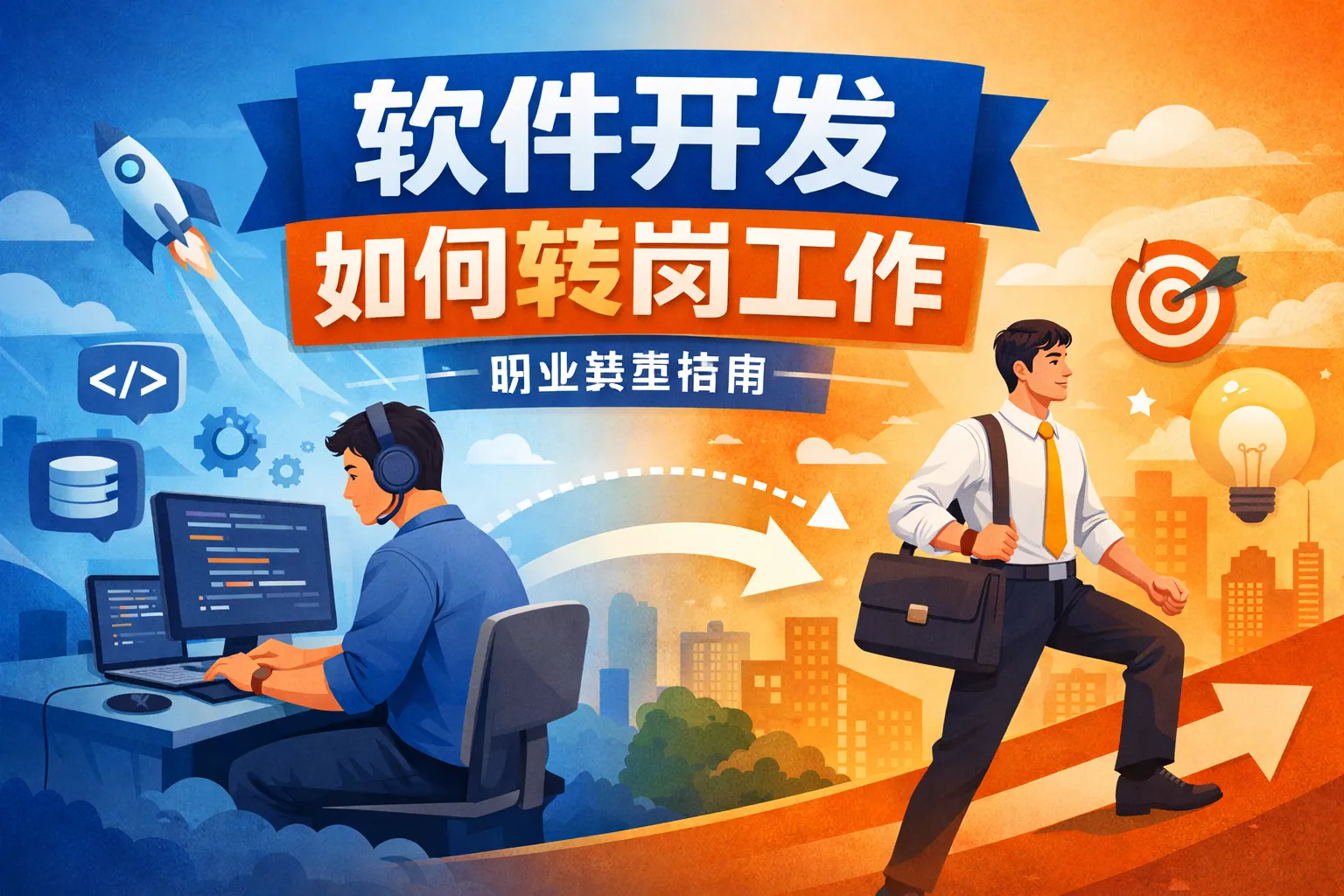 软件开发如何转岗工作