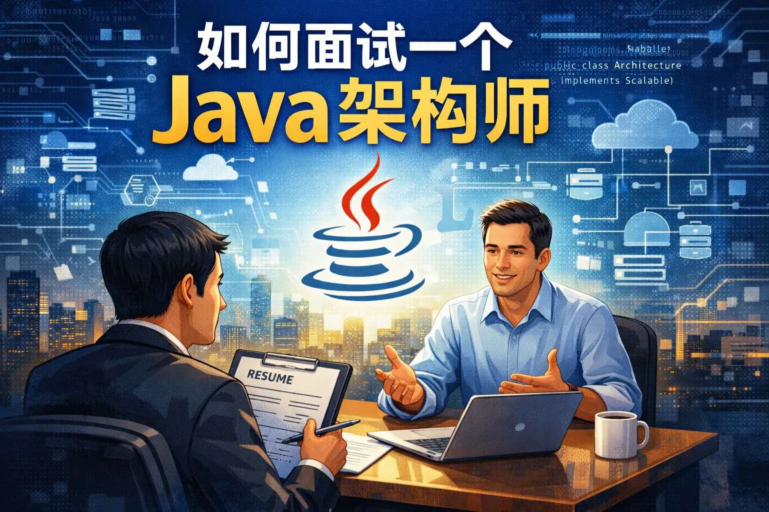 如何面试一个java架构师