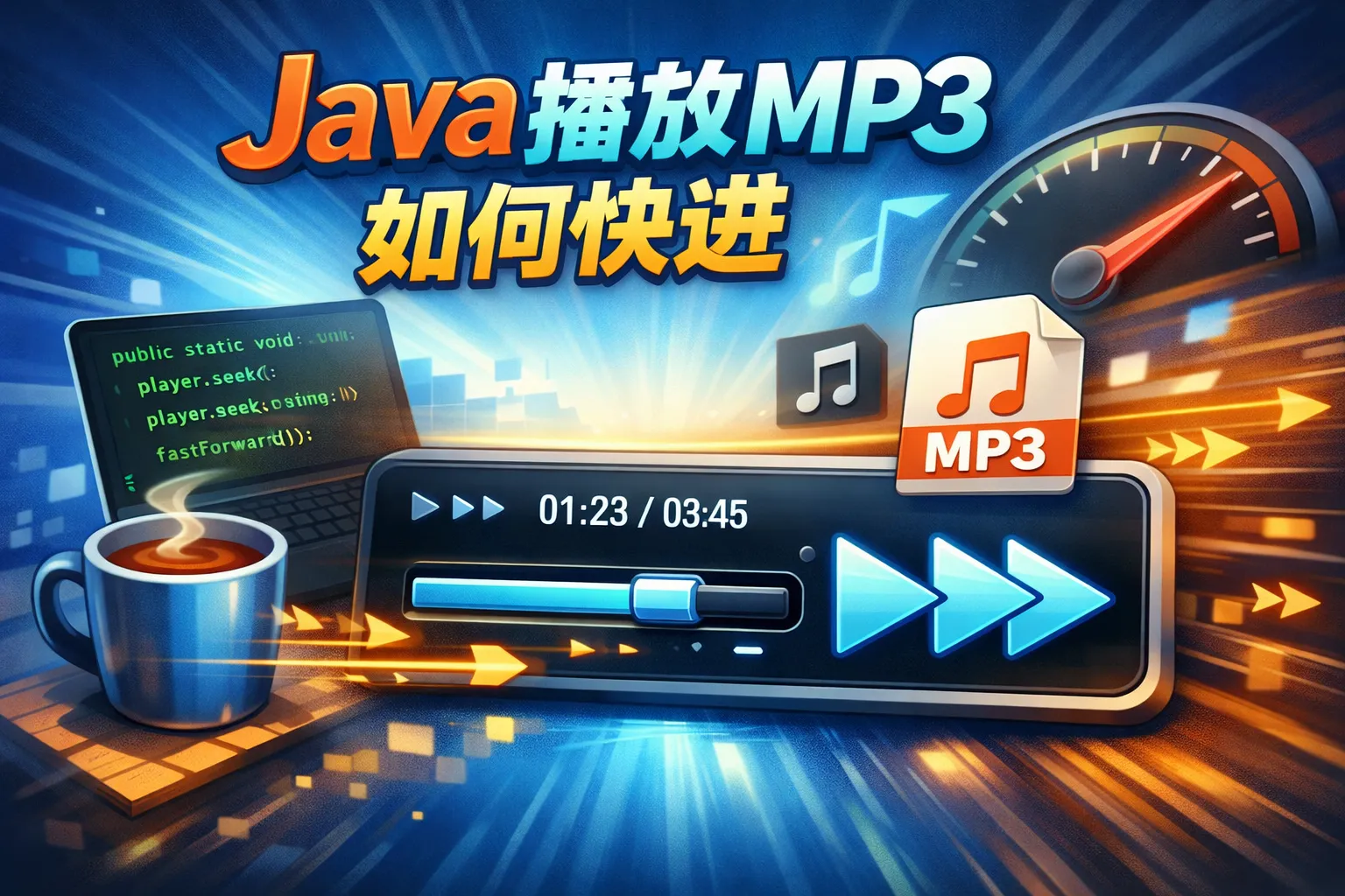 java播放mp3如何快进