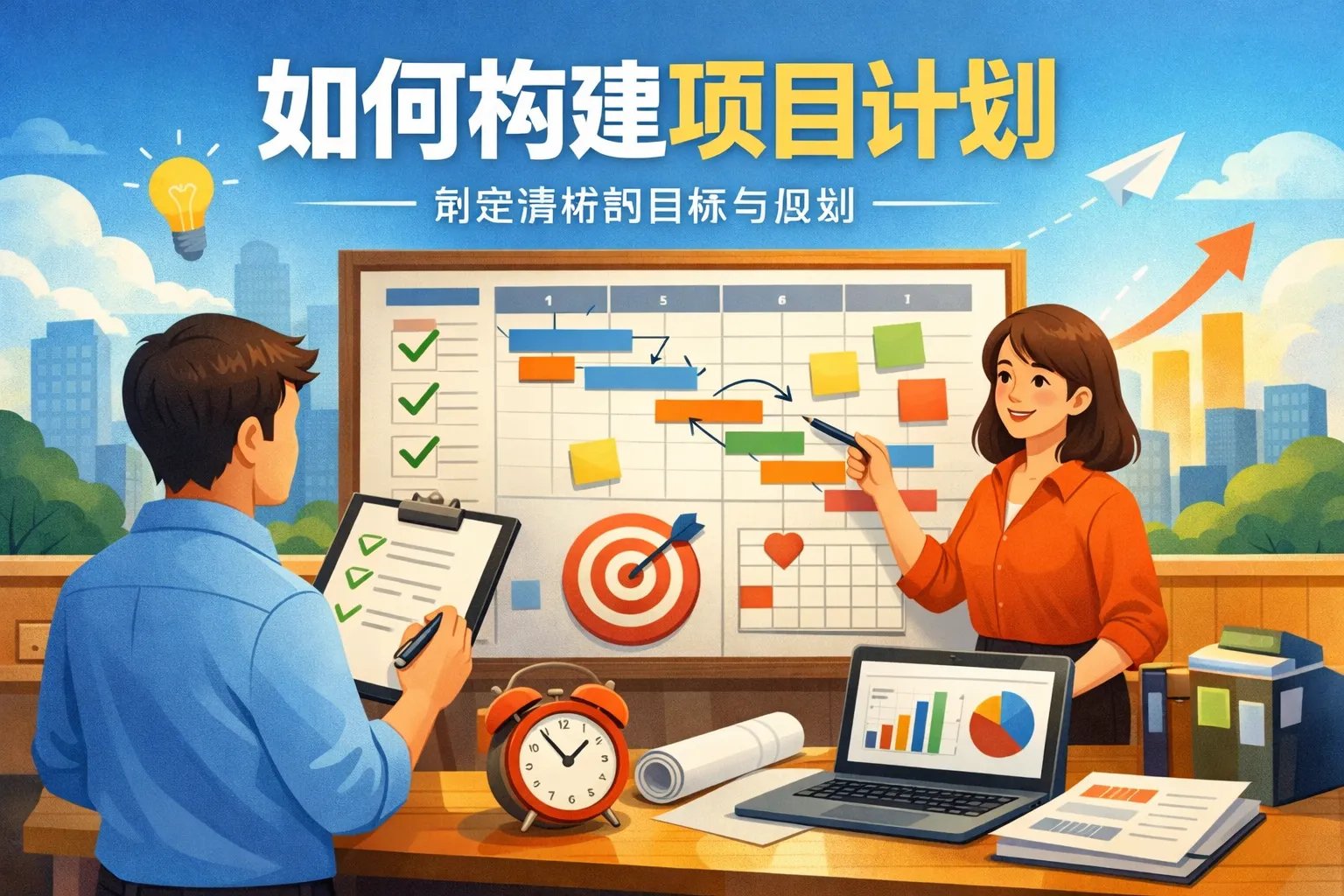 如何构建项目计划