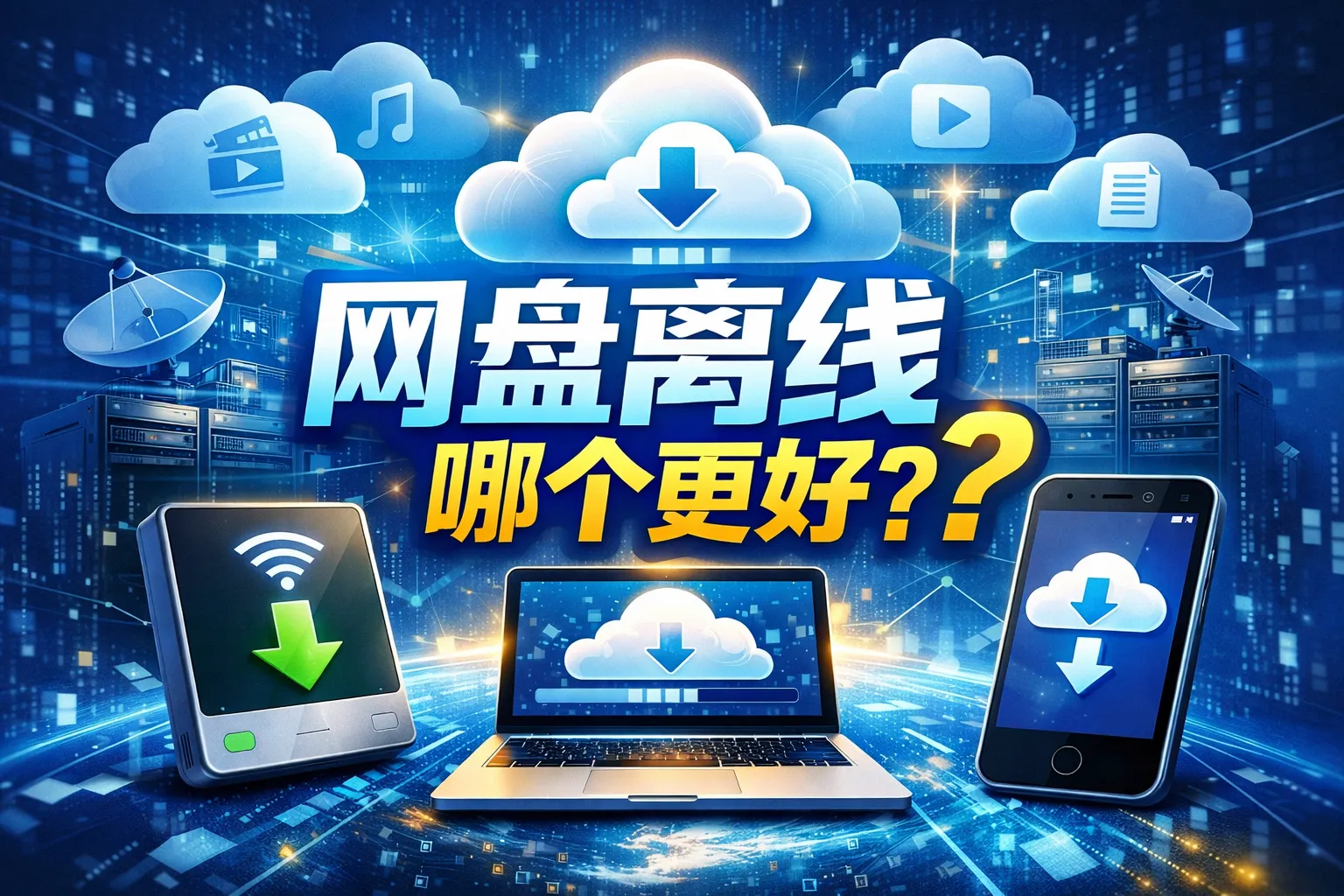 网盘離線哪个好