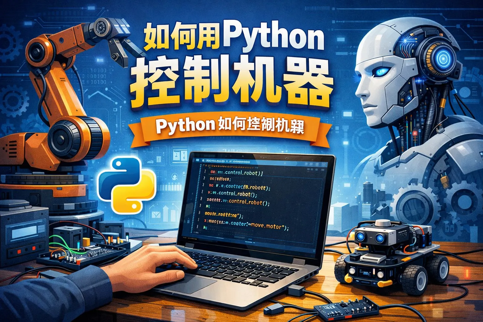 如何用python控制机器