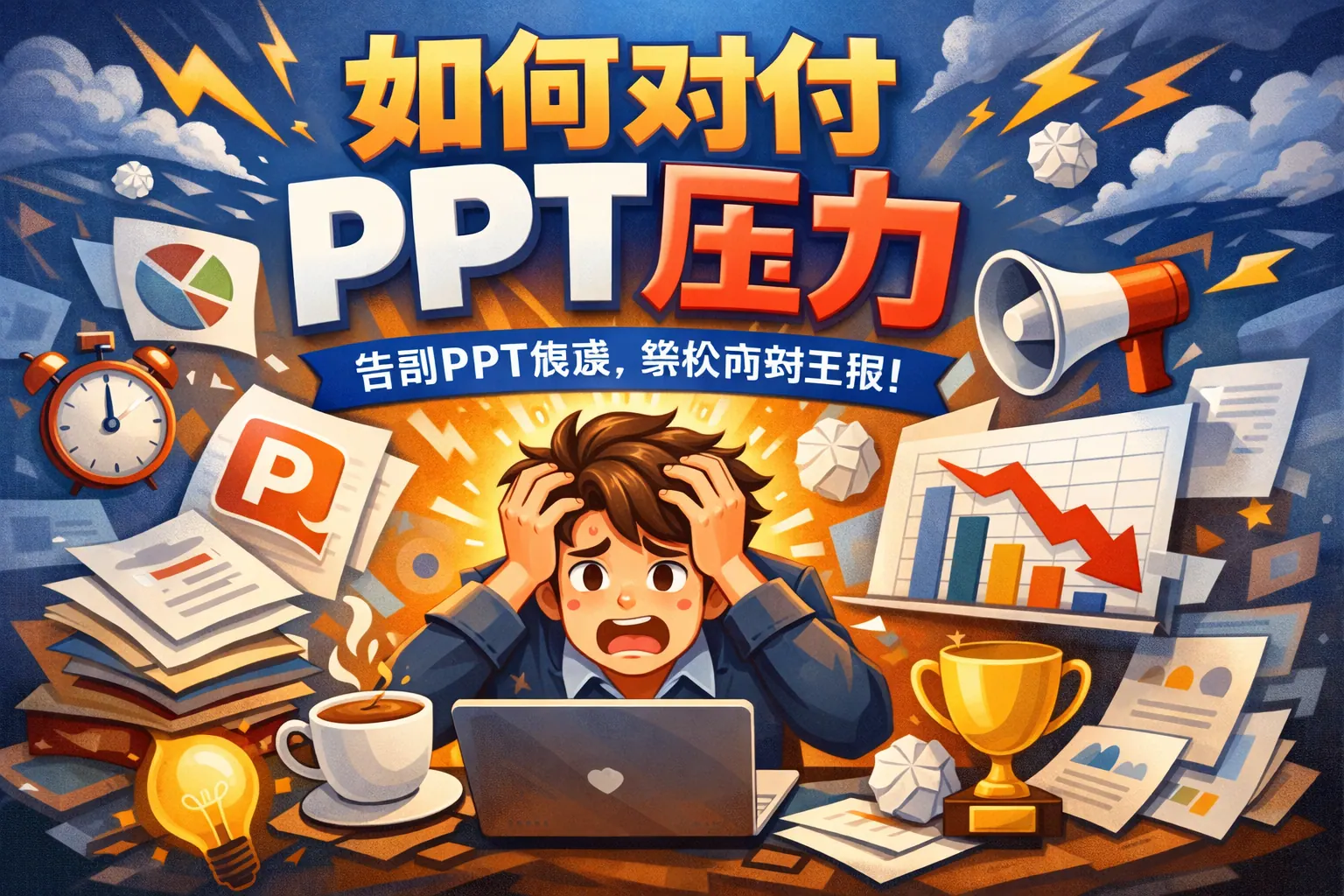如何对付ppt压力