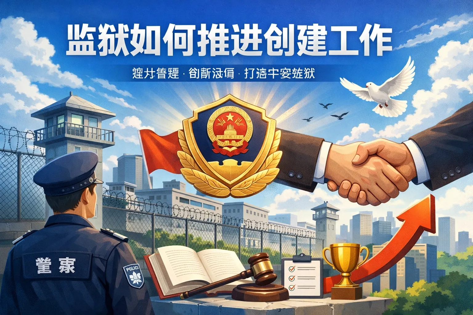 监狱如何推进创建工作