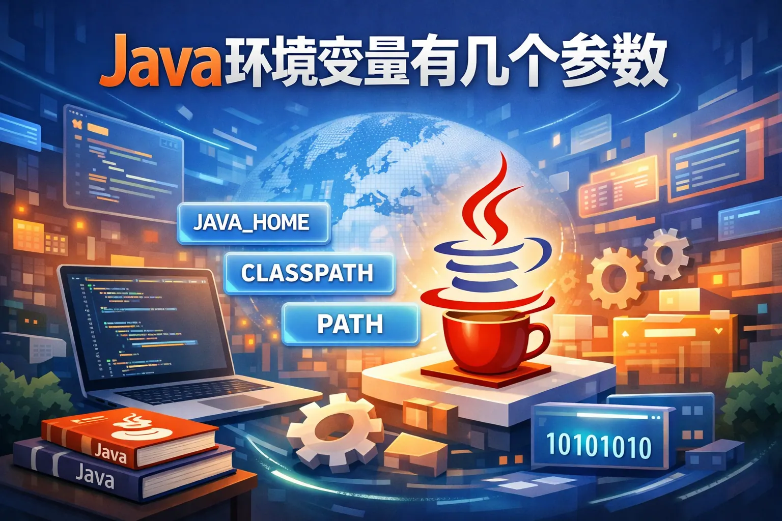 java环境变量有几个参数为