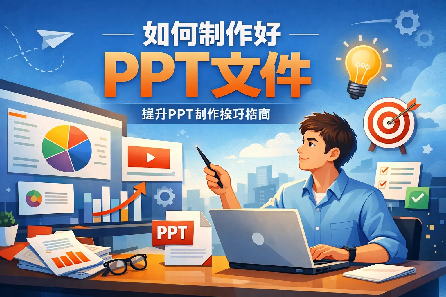 如何制作好ppt文件