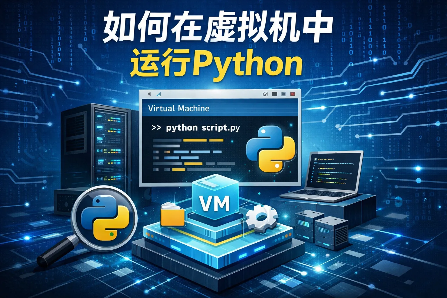 如何在虚拟机中运行python