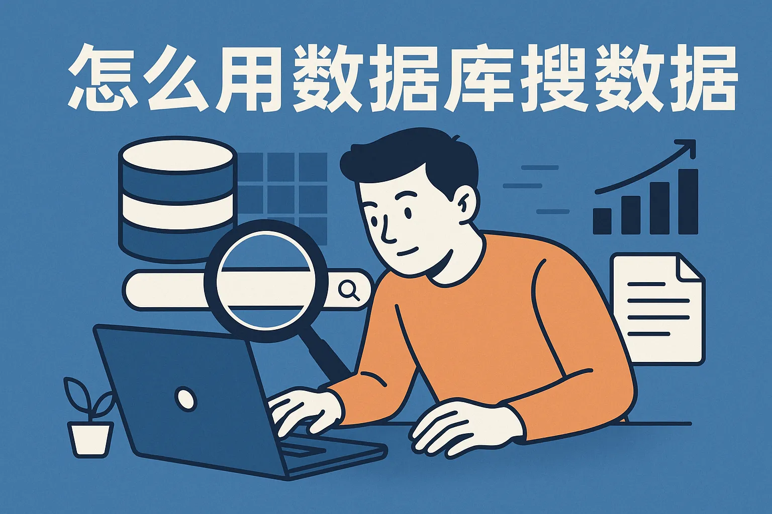 怎么用数据库搜数据