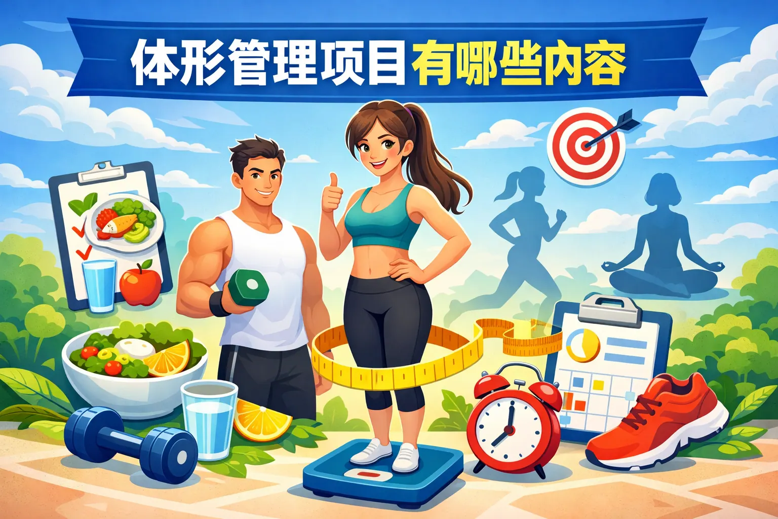 体形管理项目有哪些内容