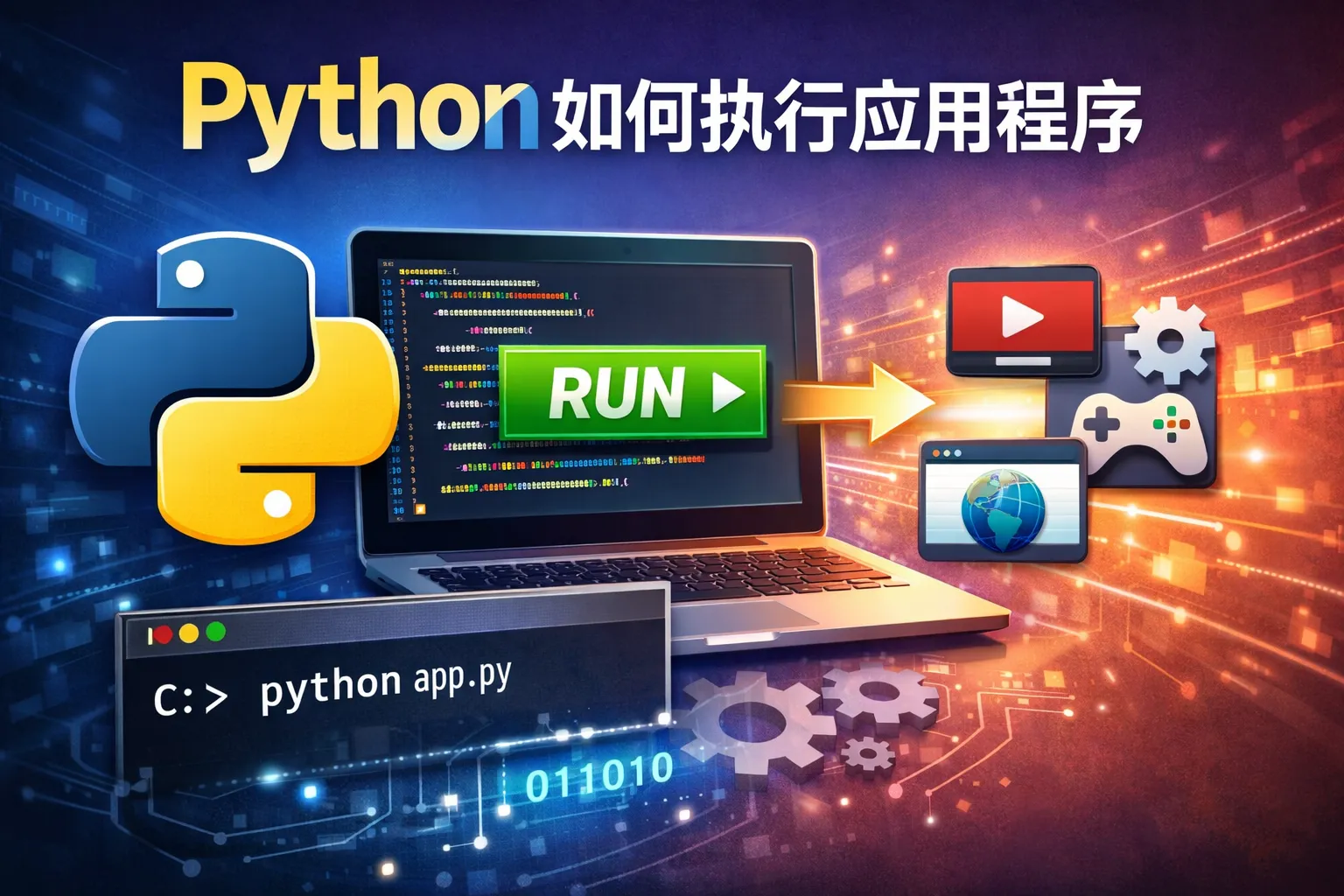 python如何执行应用程序
