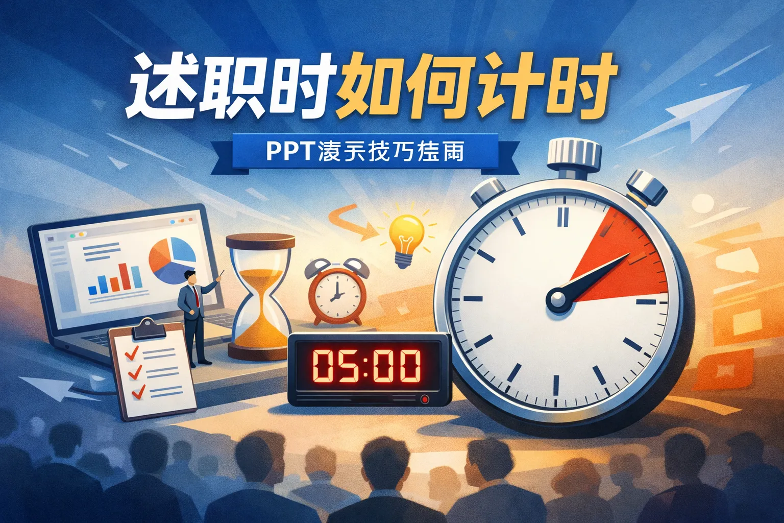 ppt述职时如何计时