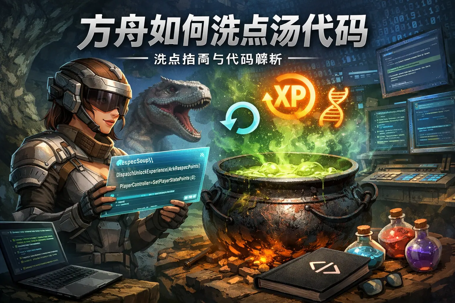 方舟如何洗点汤代码