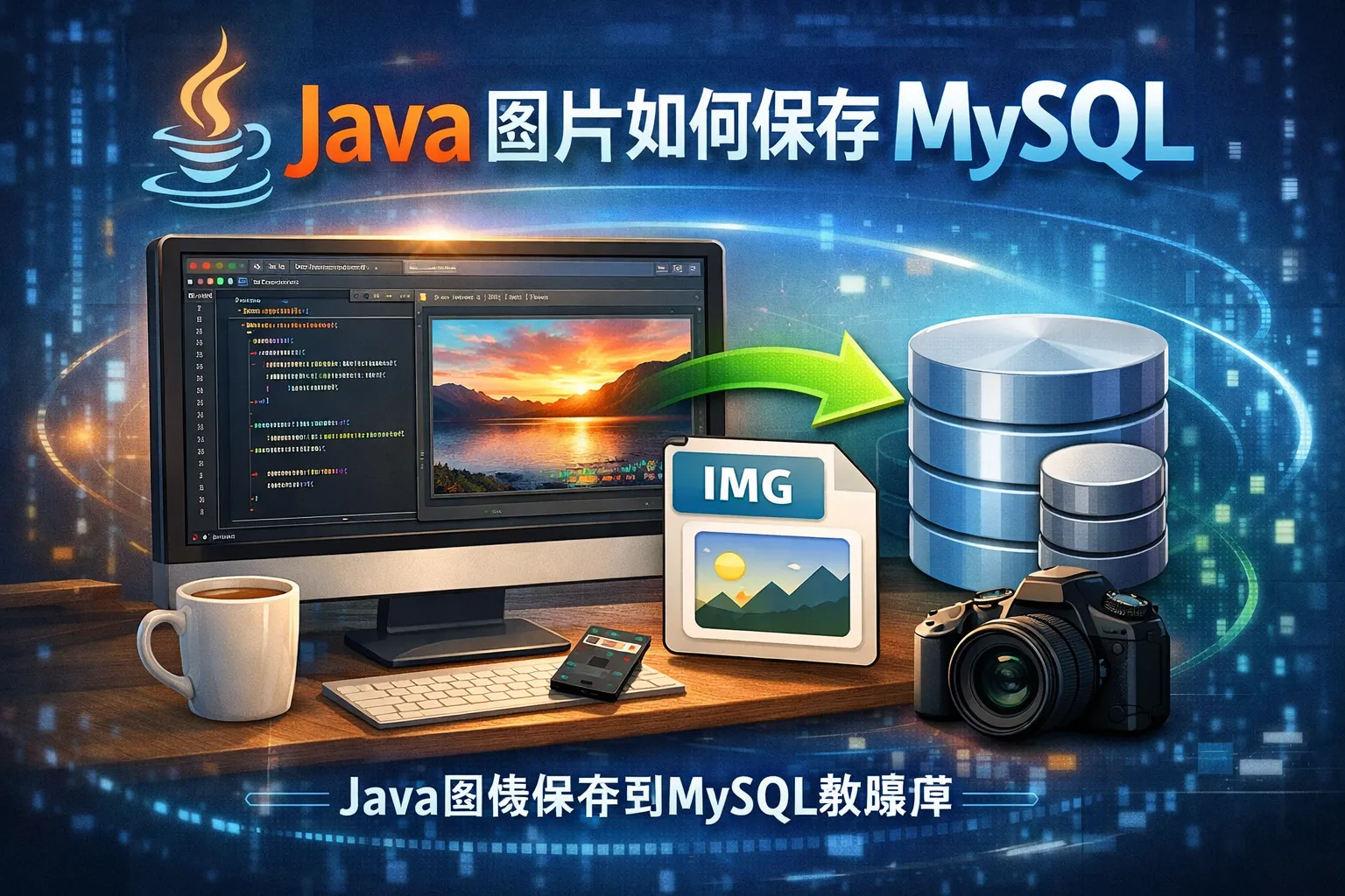 java图片如何保存mysql