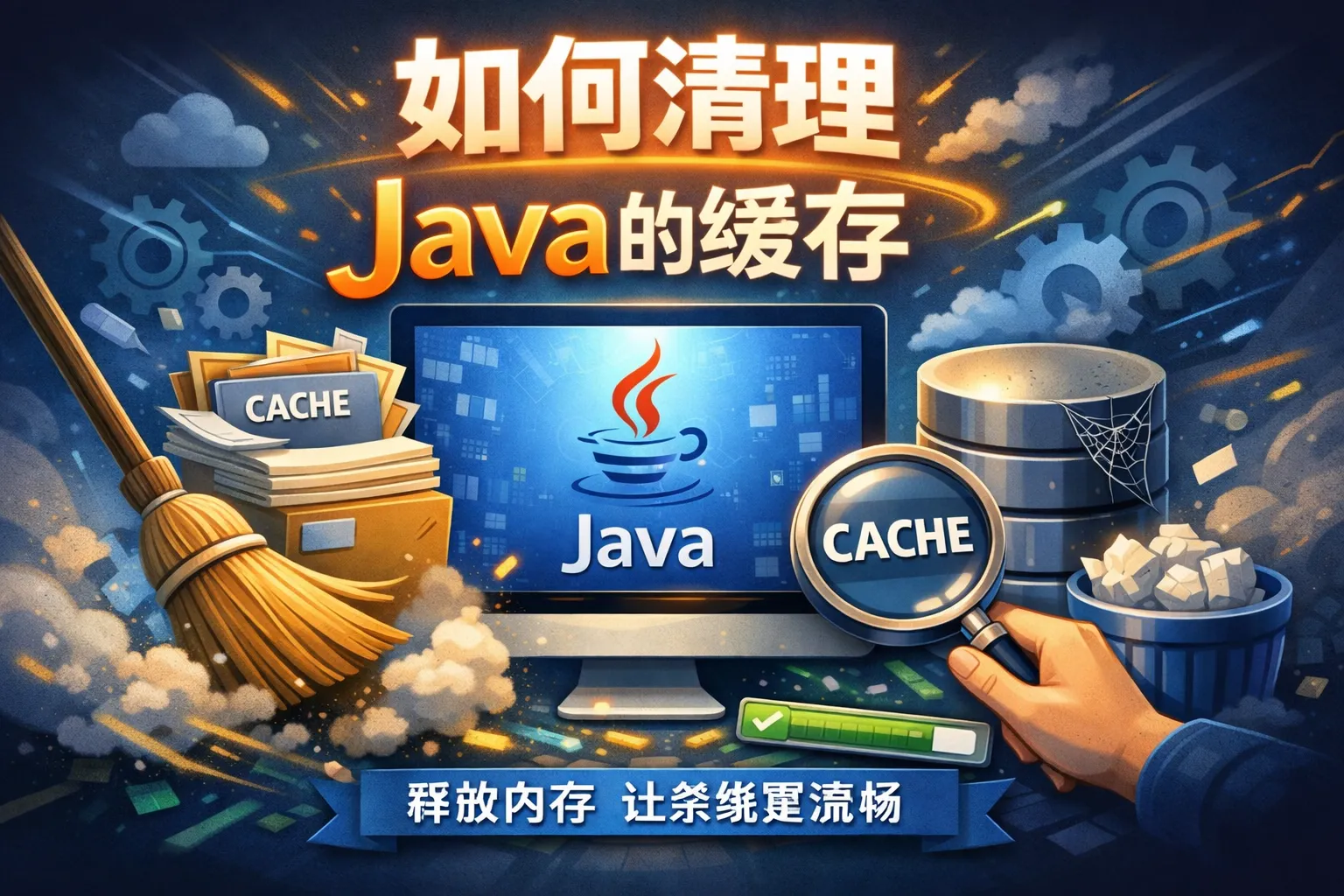如何清理java的缓存