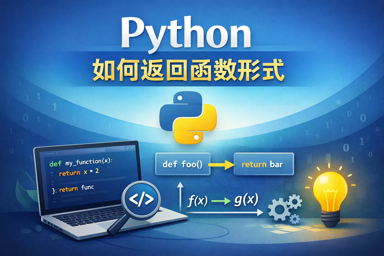 python如何返回函数形式