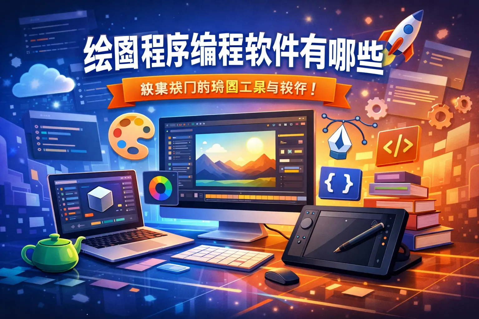 绘图程序编程软件有哪些