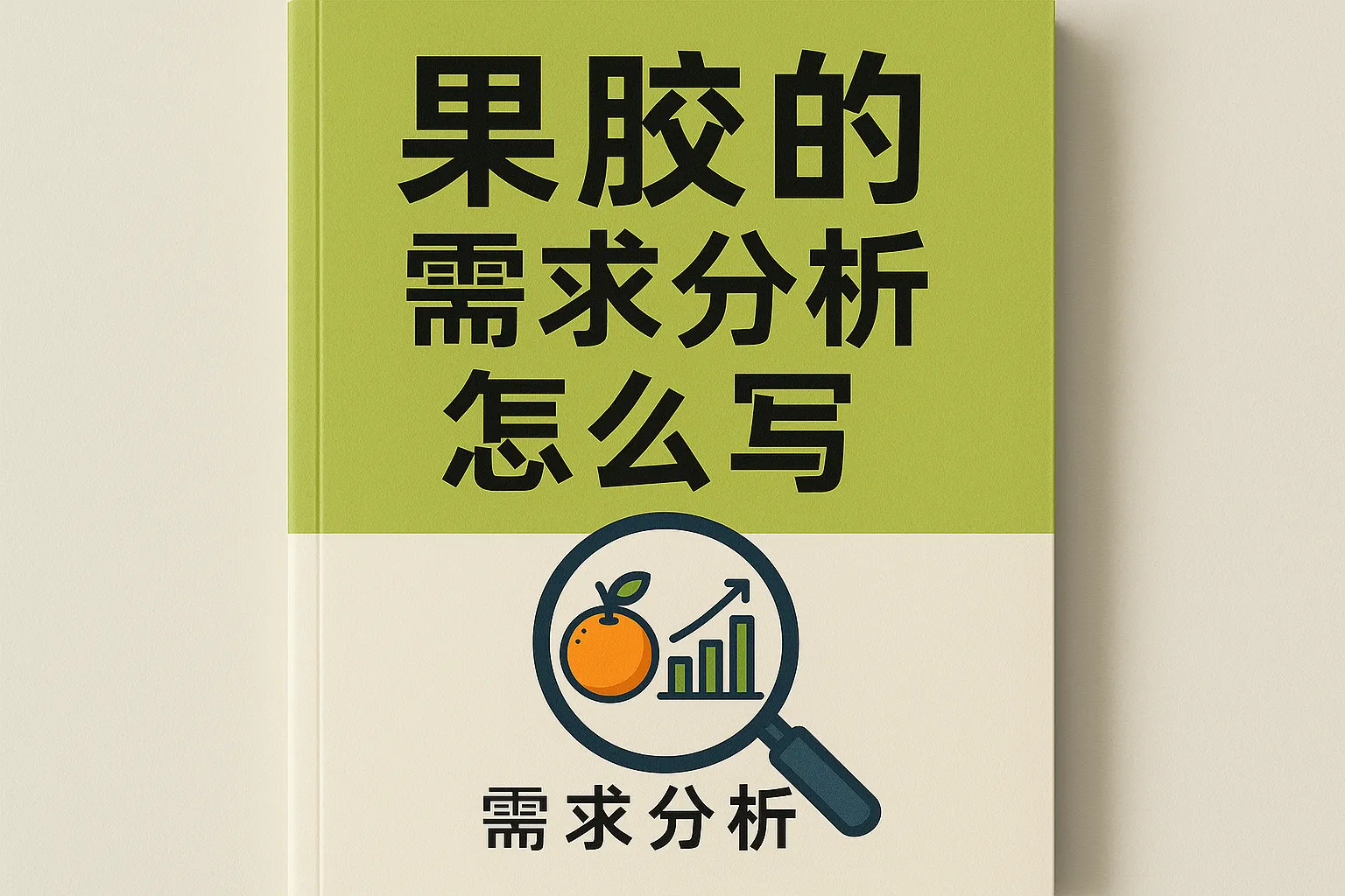 果胶的需求分析怎么写的