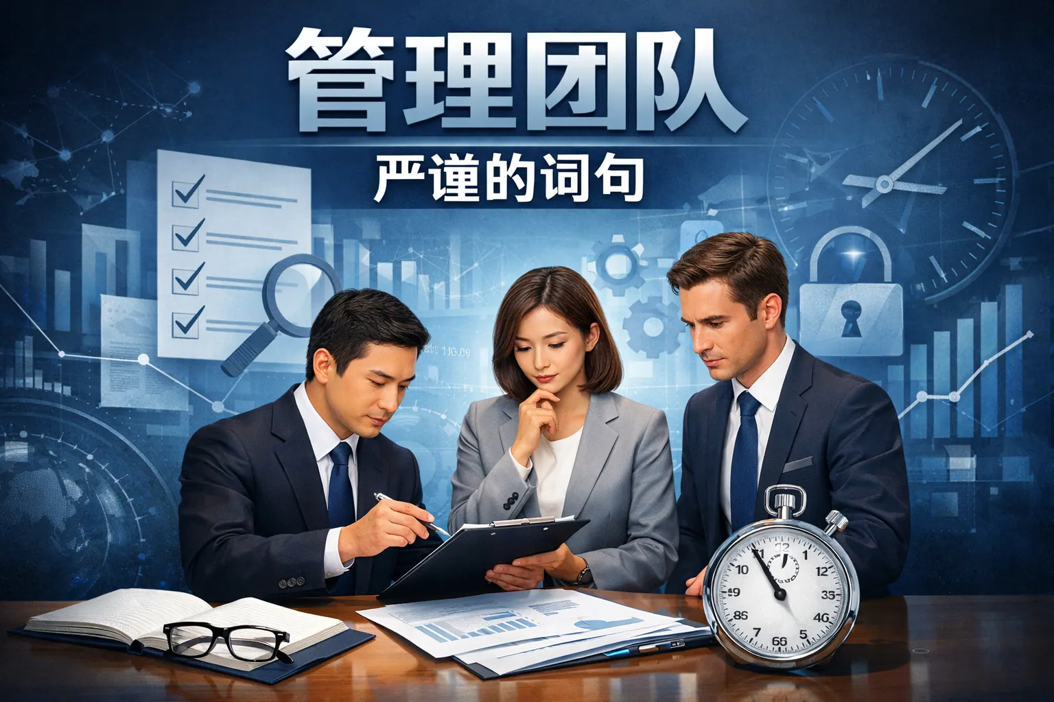 管理团队严谨的词句有哪些