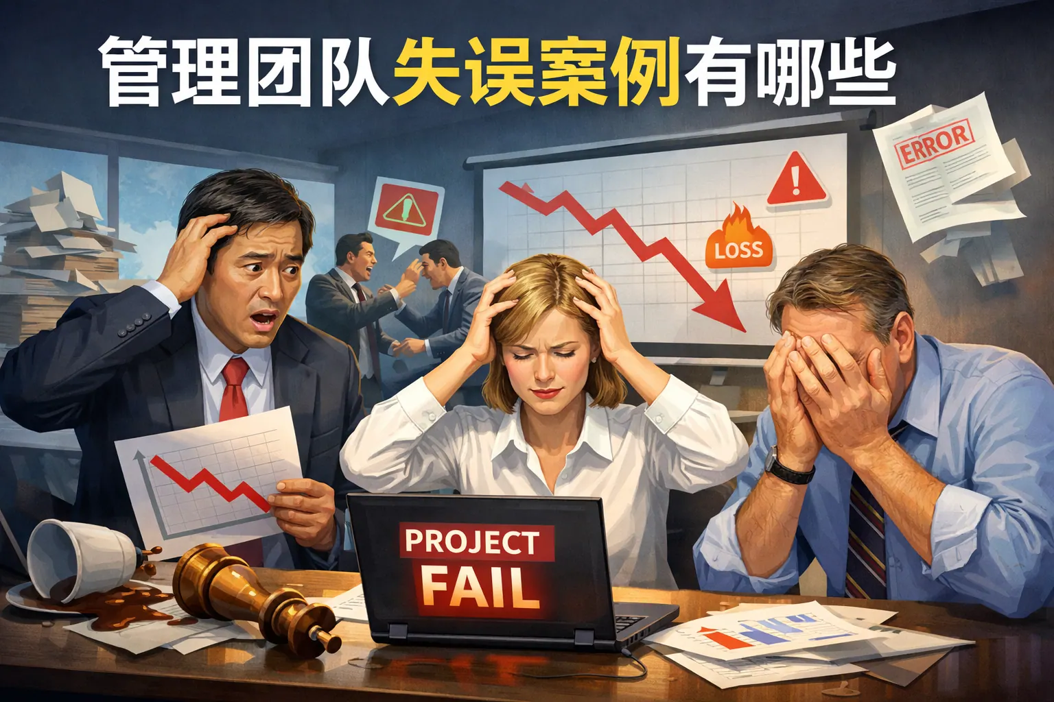 管理团队失误案例有哪些