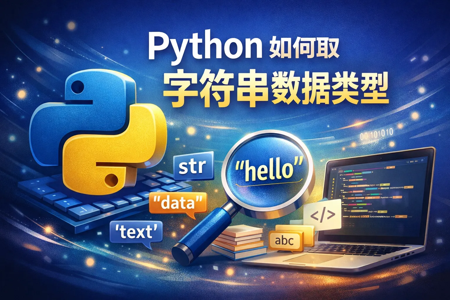 python如何取字符串数据类型