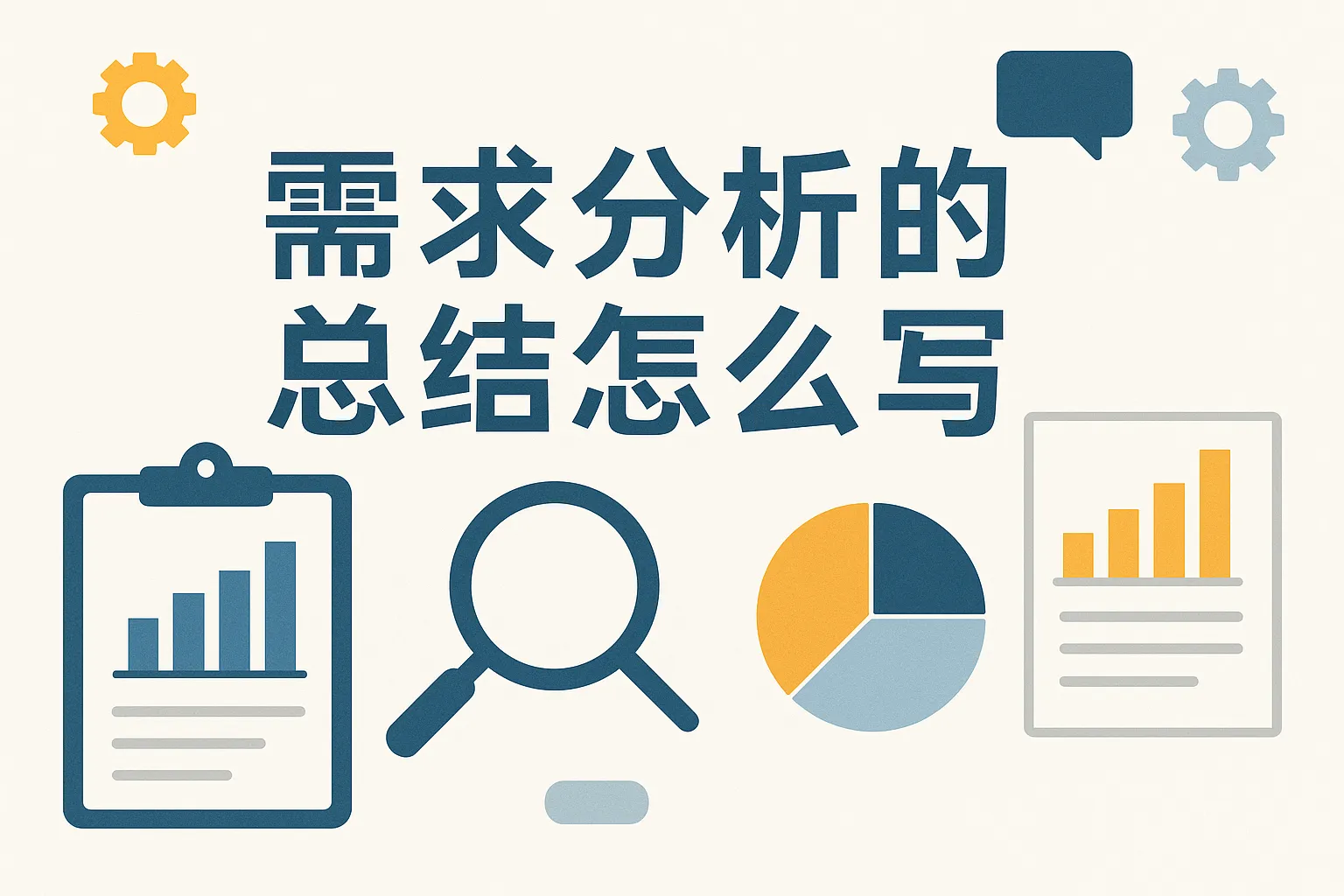 需求分析的总结怎么写