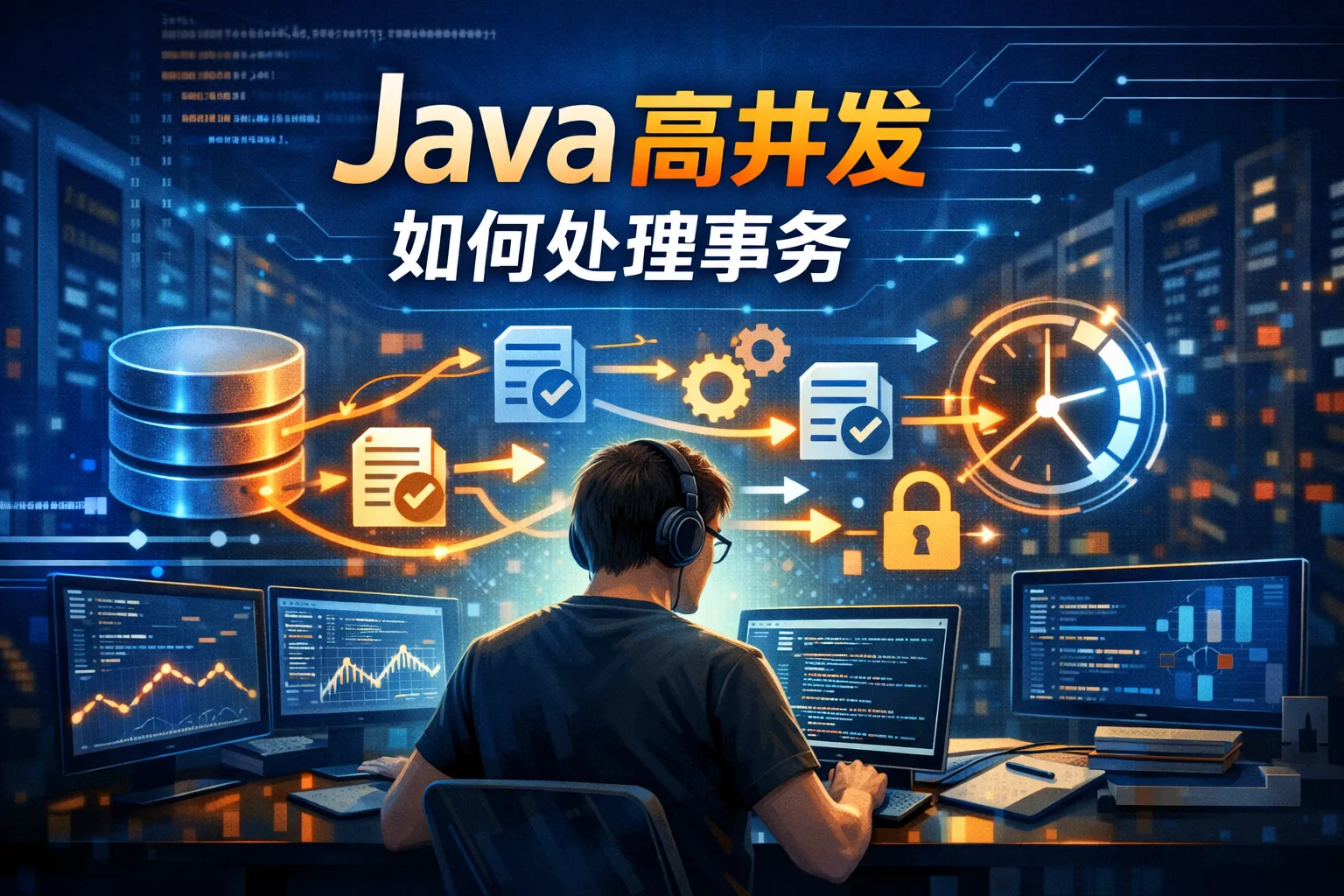 java 高并发如何处理事务