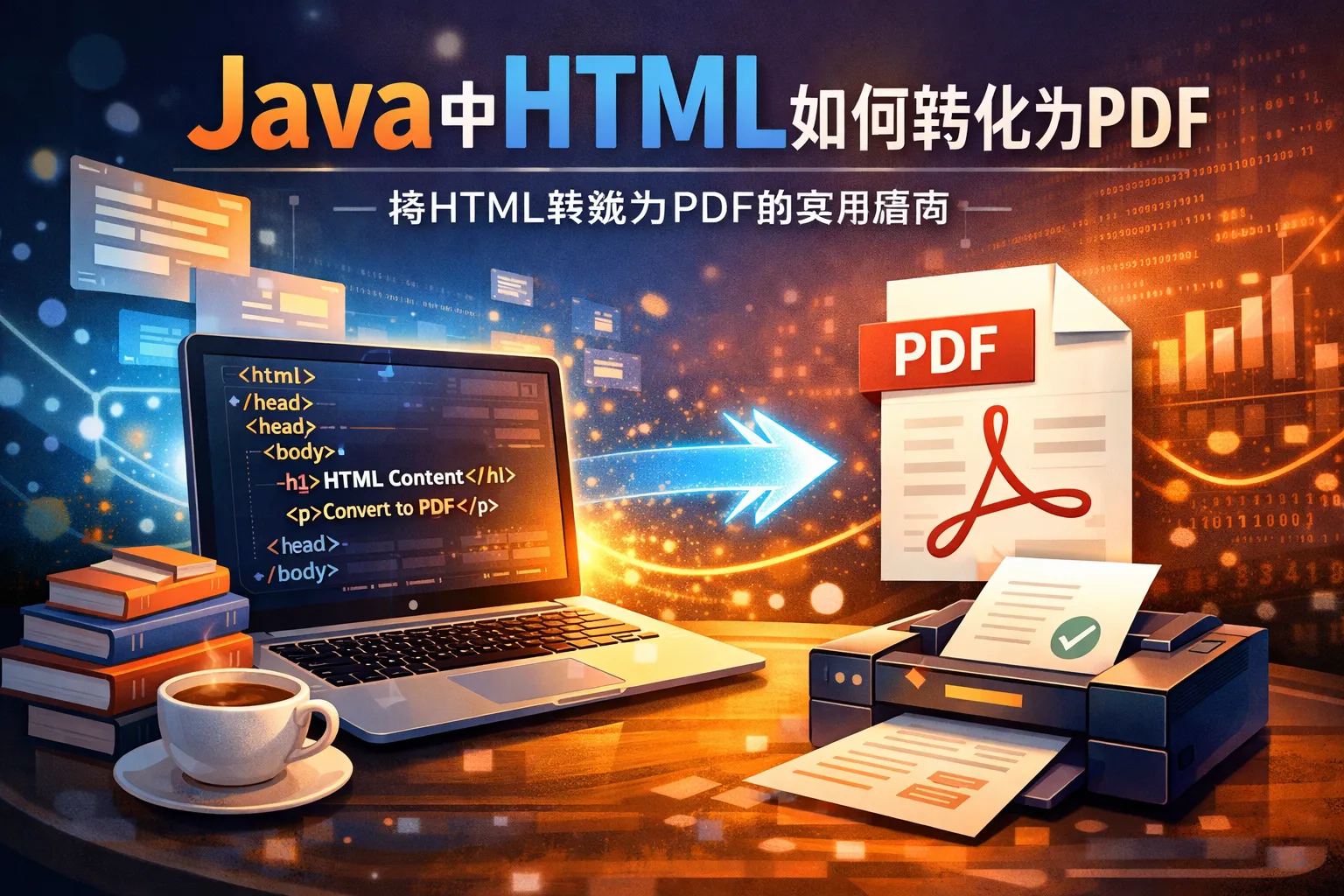 java中HTML如何转化为PDF