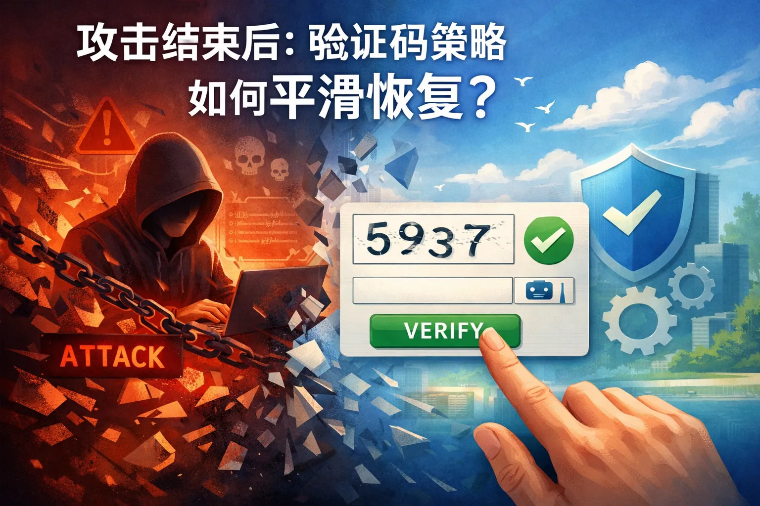 攻击结束后:验证码策略如何平滑恢复?