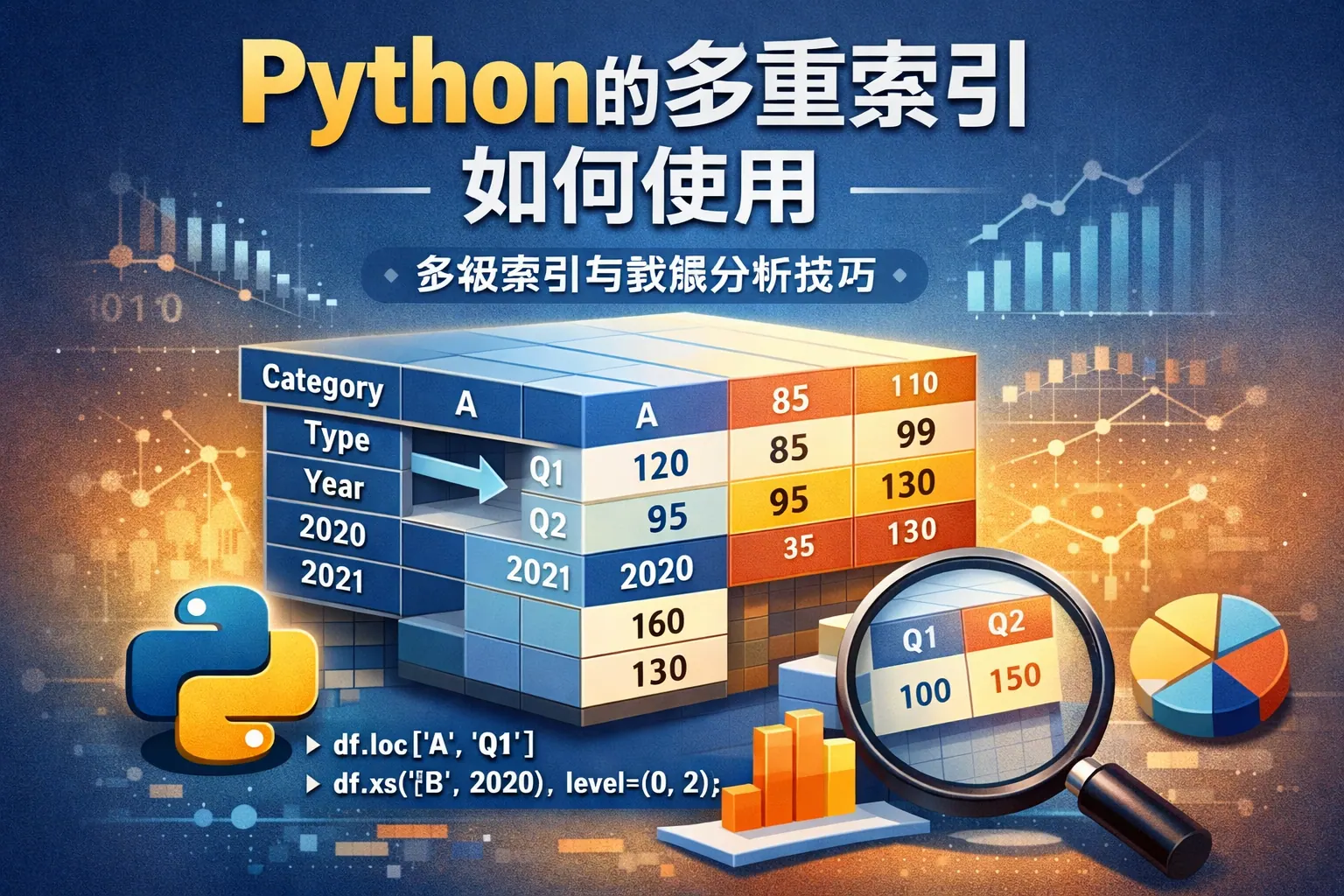 python的多重索引如何使用