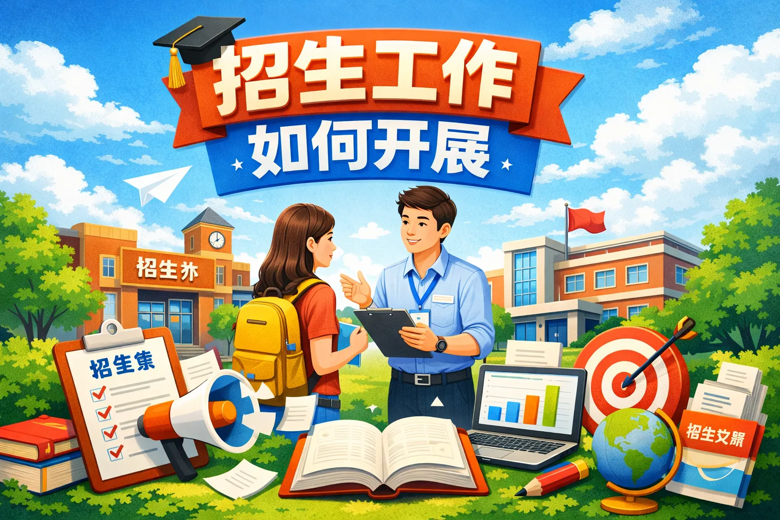 招生工作如何开展