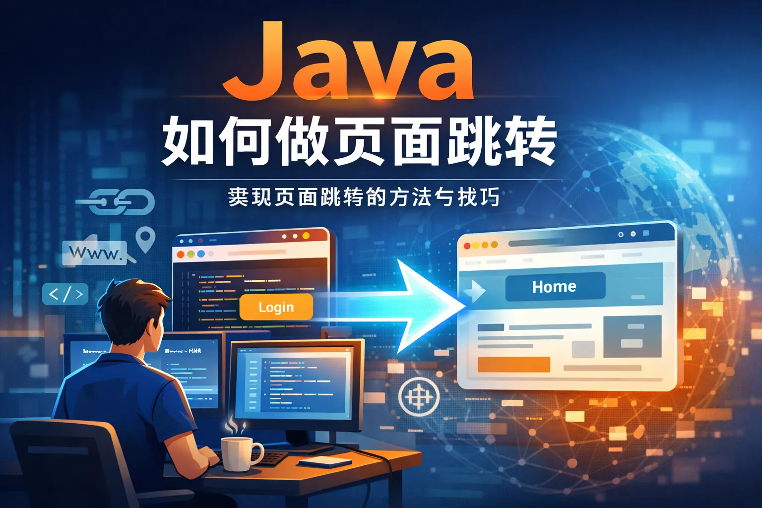 java 如何做跳转页面跳转