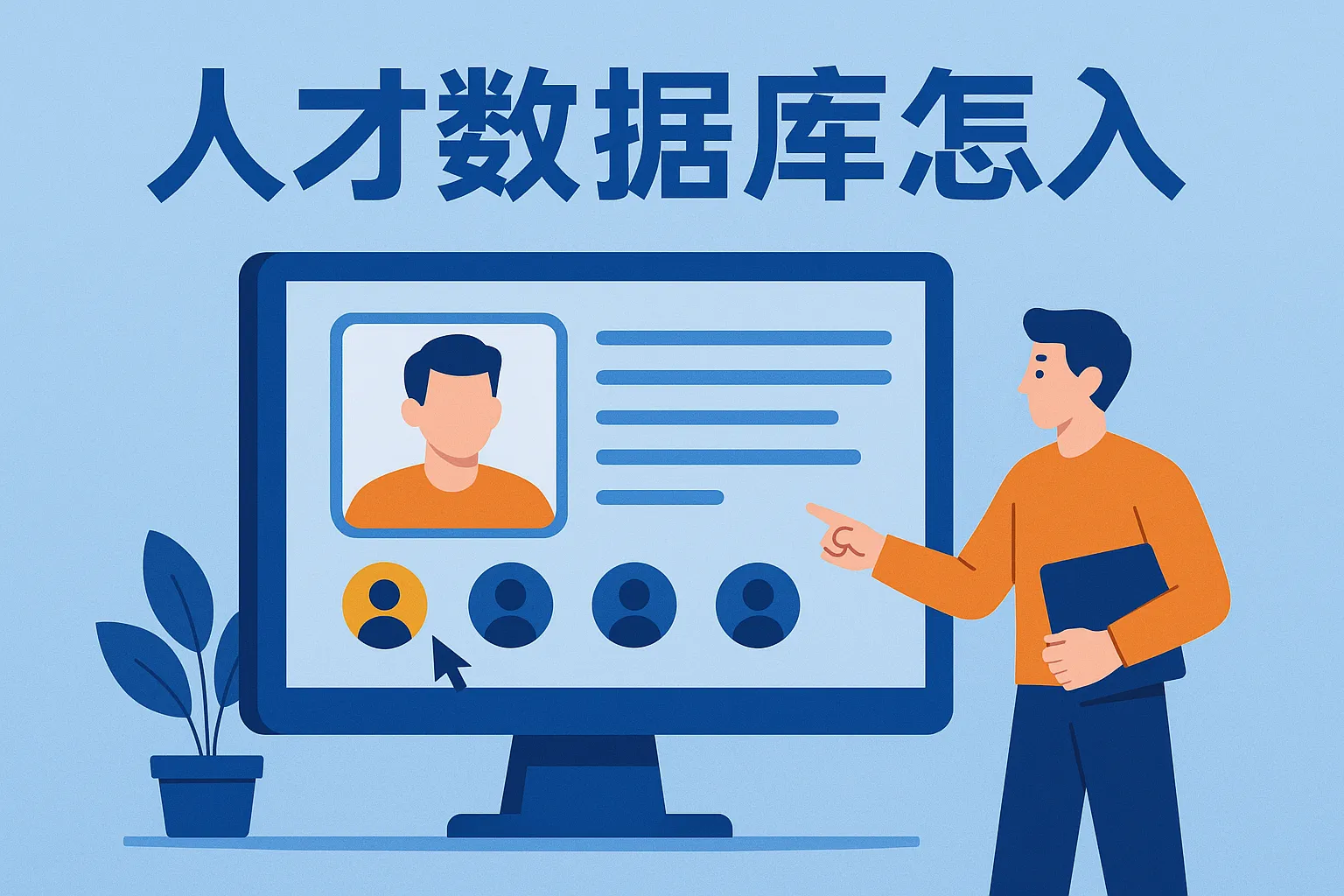 人才数据库怎么入