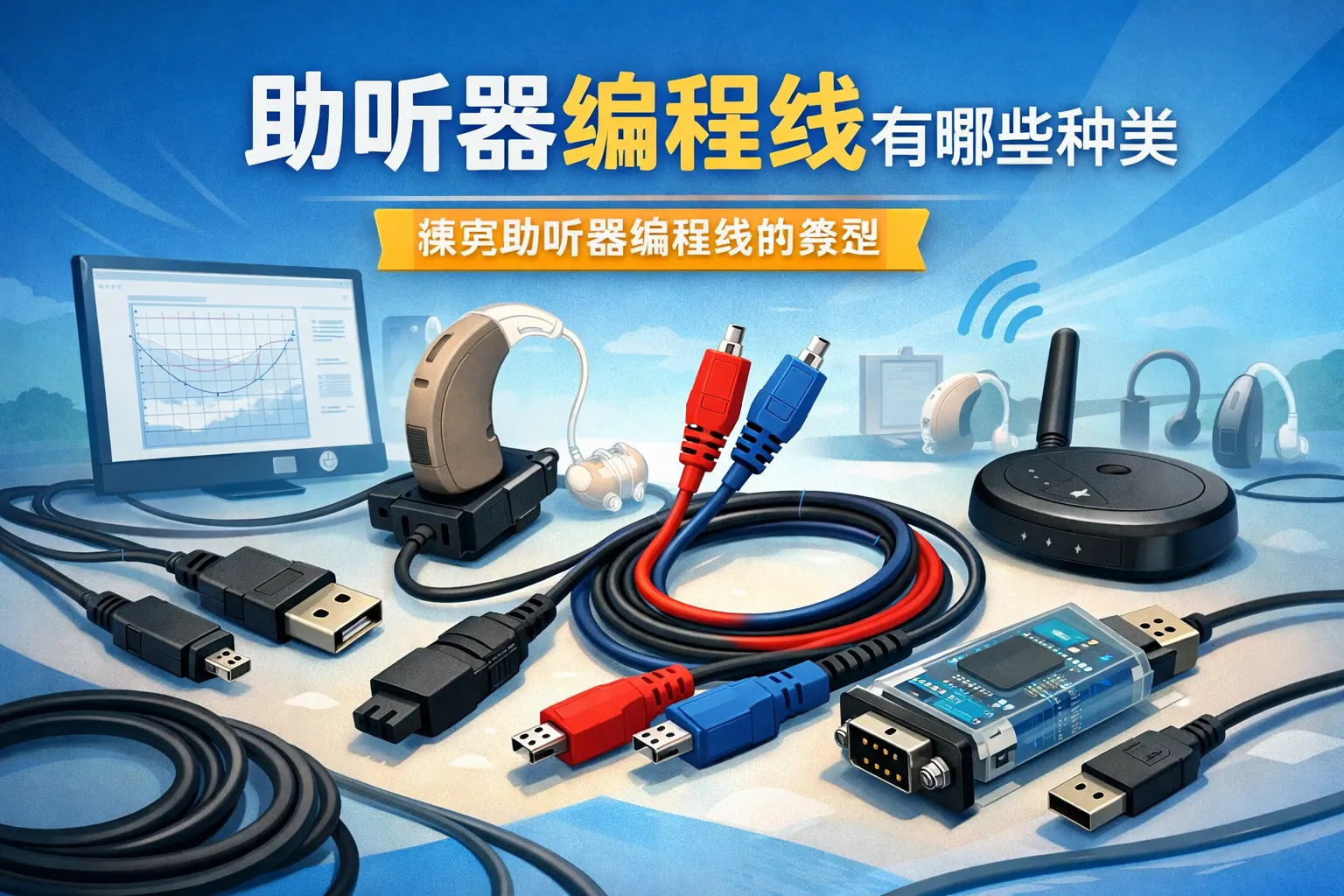 助听器编程线有哪些种类