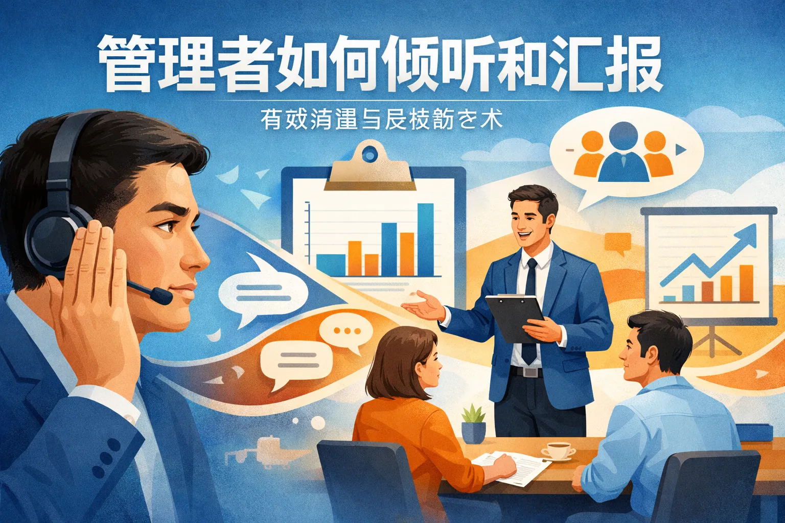 管理者如何倾听和汇报