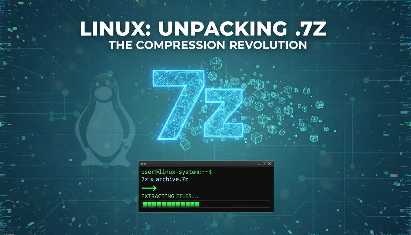 linux 如何解压.7z