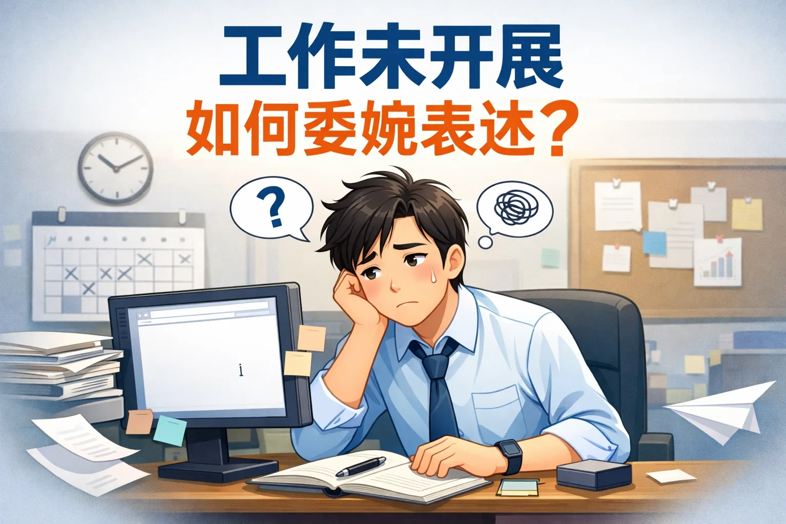 工作未开展如何委婉表述