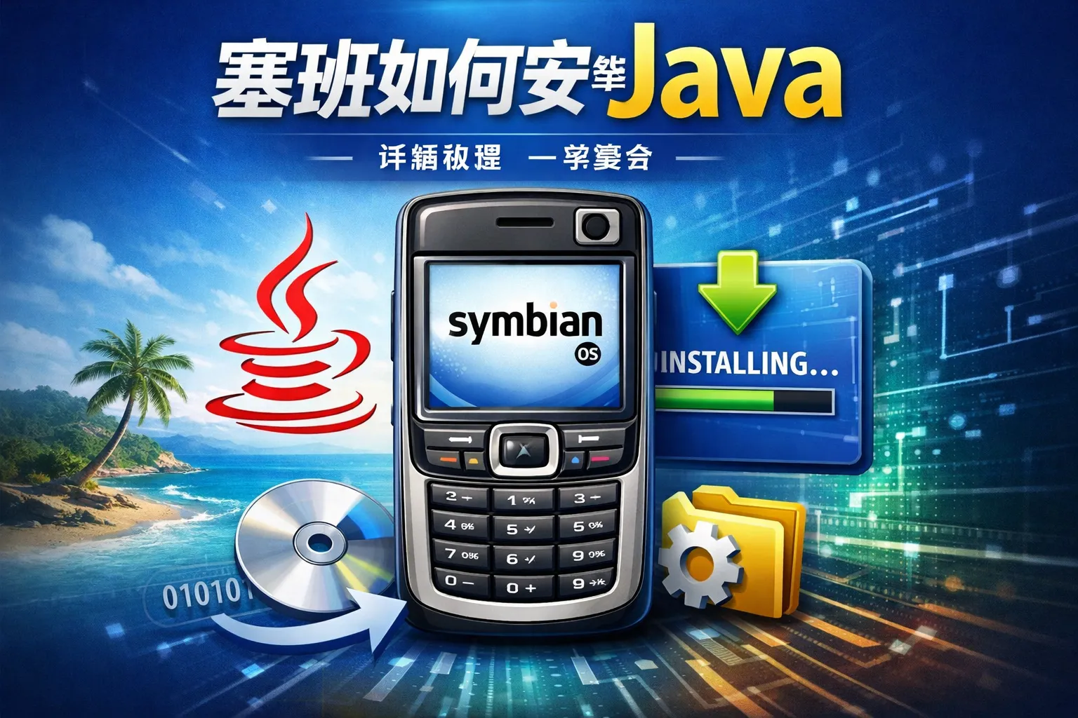 塞班如何安装java