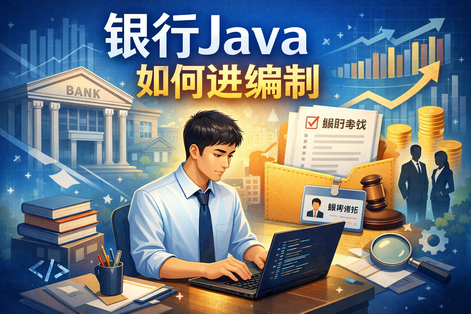 银行java如何进编制