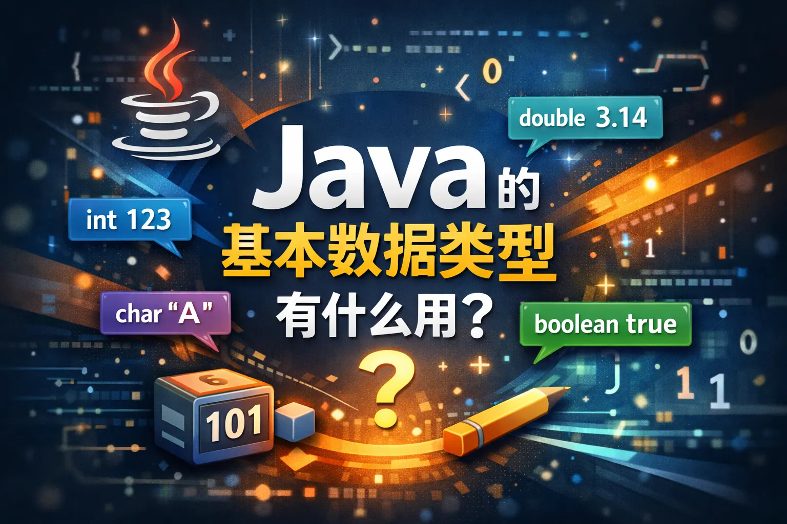 java的基本数据类型有什么用